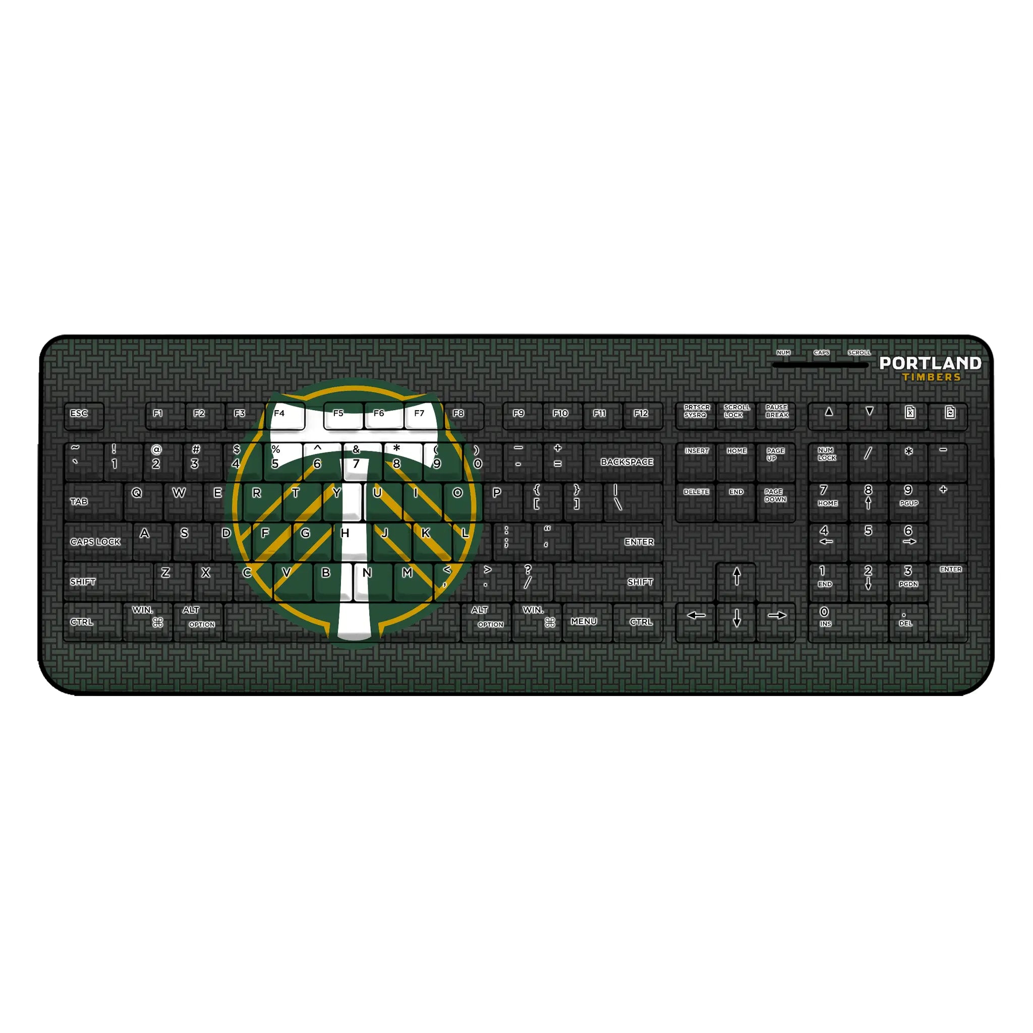 Portland Timbers Linen Wireless USB Keyboard
