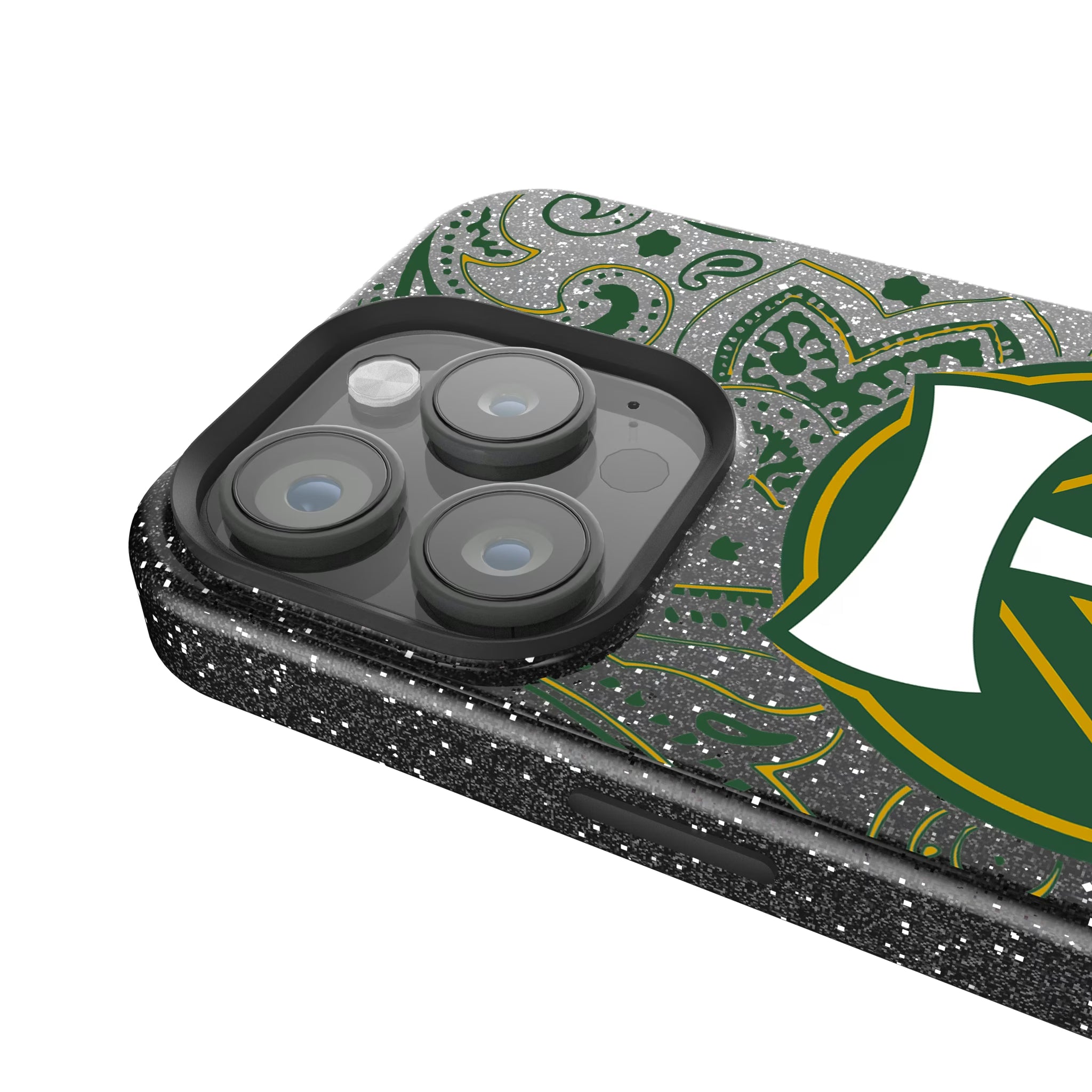 Portland Timbers Paisley iPhone Bling Phone Case for Apple iPhone - Detail
