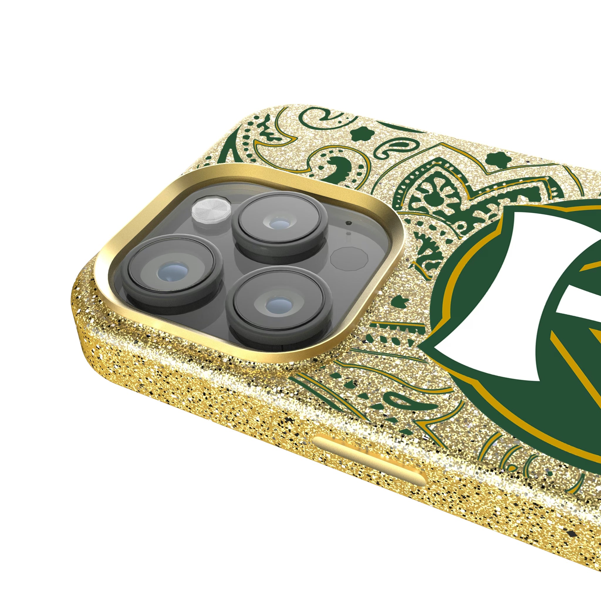 Portland Timbers Paisley iPhone Bling Phone Case for Apple iPhone - Detail