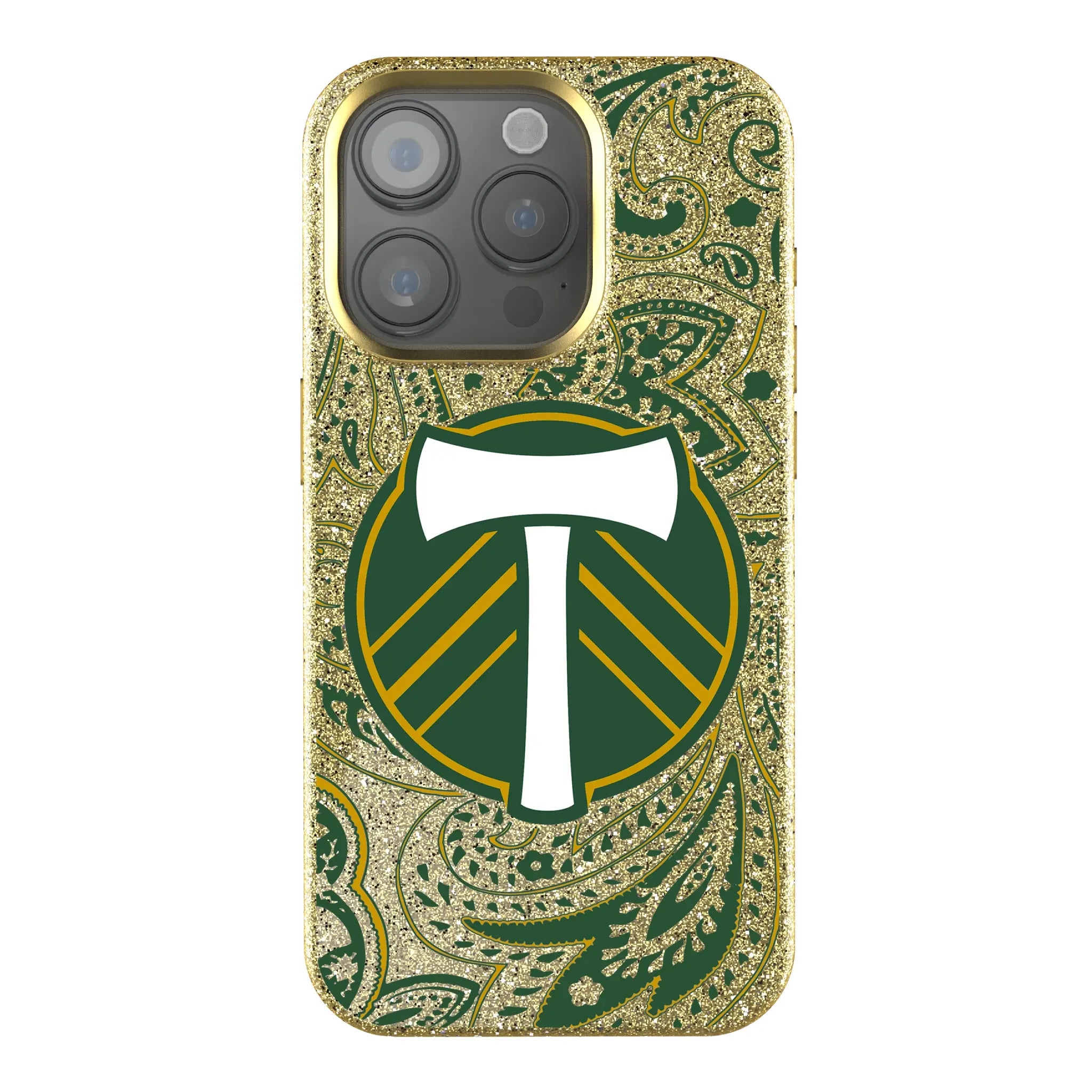 Portland Timbers Paisley iPhone Bling Phone Case for Apple iPhone