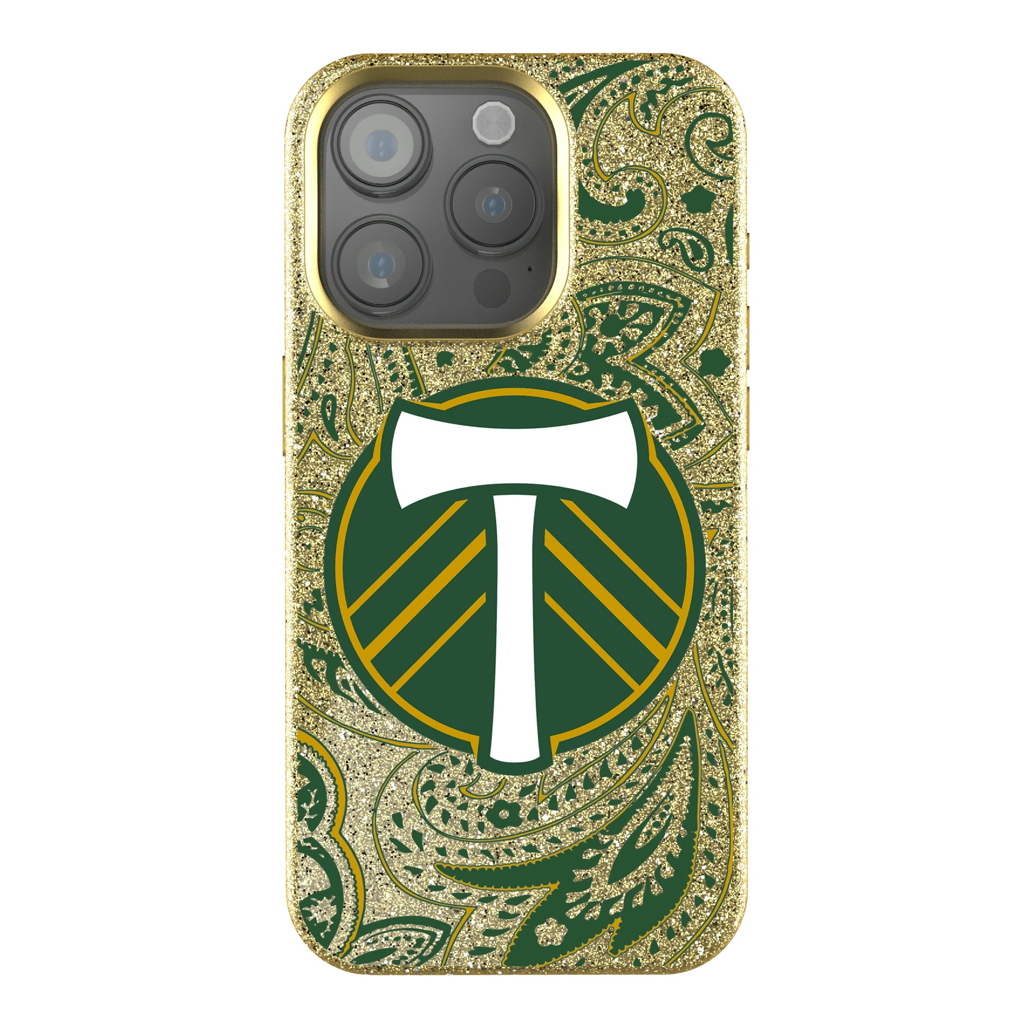 Portland Timbers Paisley iPhone Bling Phone Case for Apple iPhone