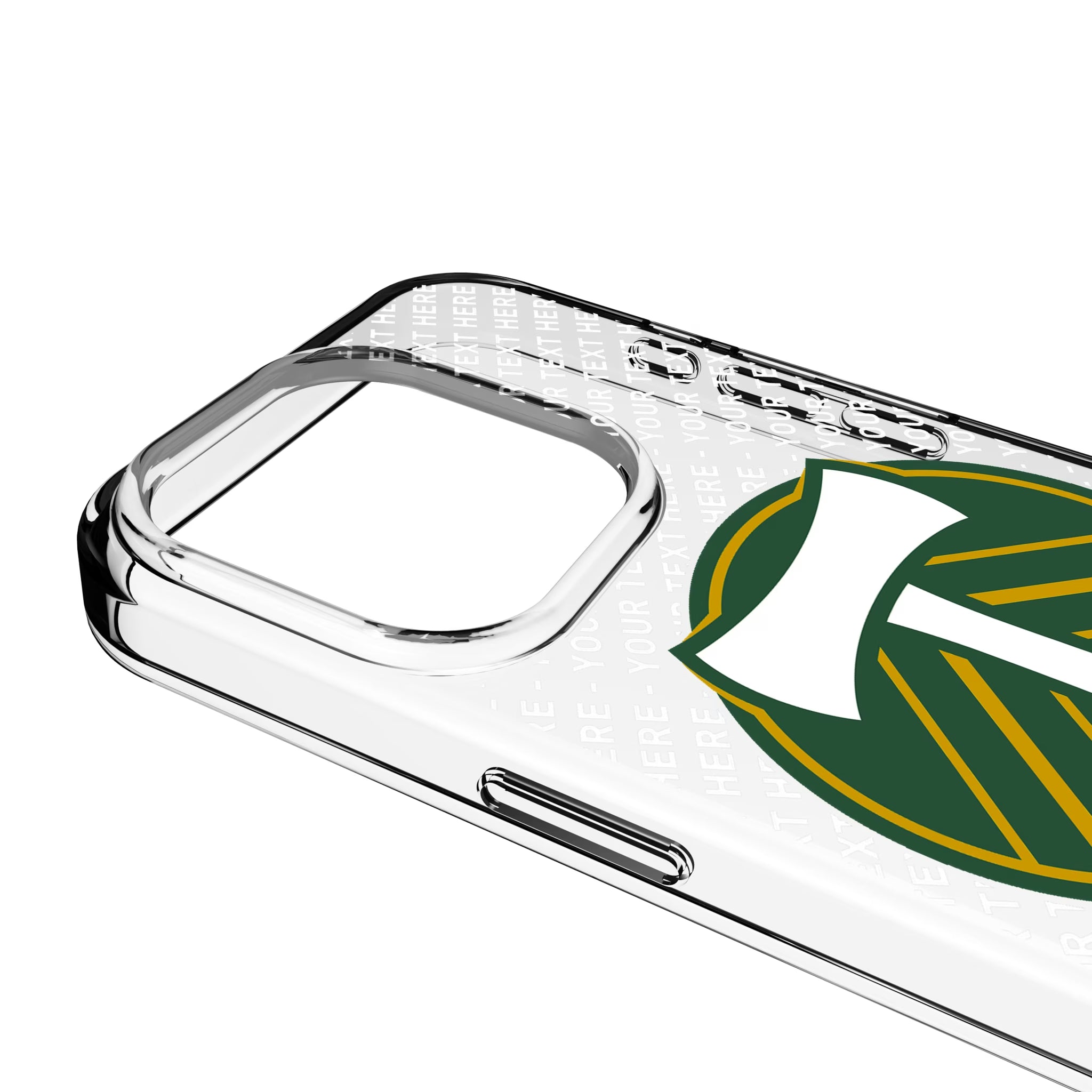 Portland Timbers Personalized EndZone Plus iPhone Clear Phone Case for Apple iPhone - Detail