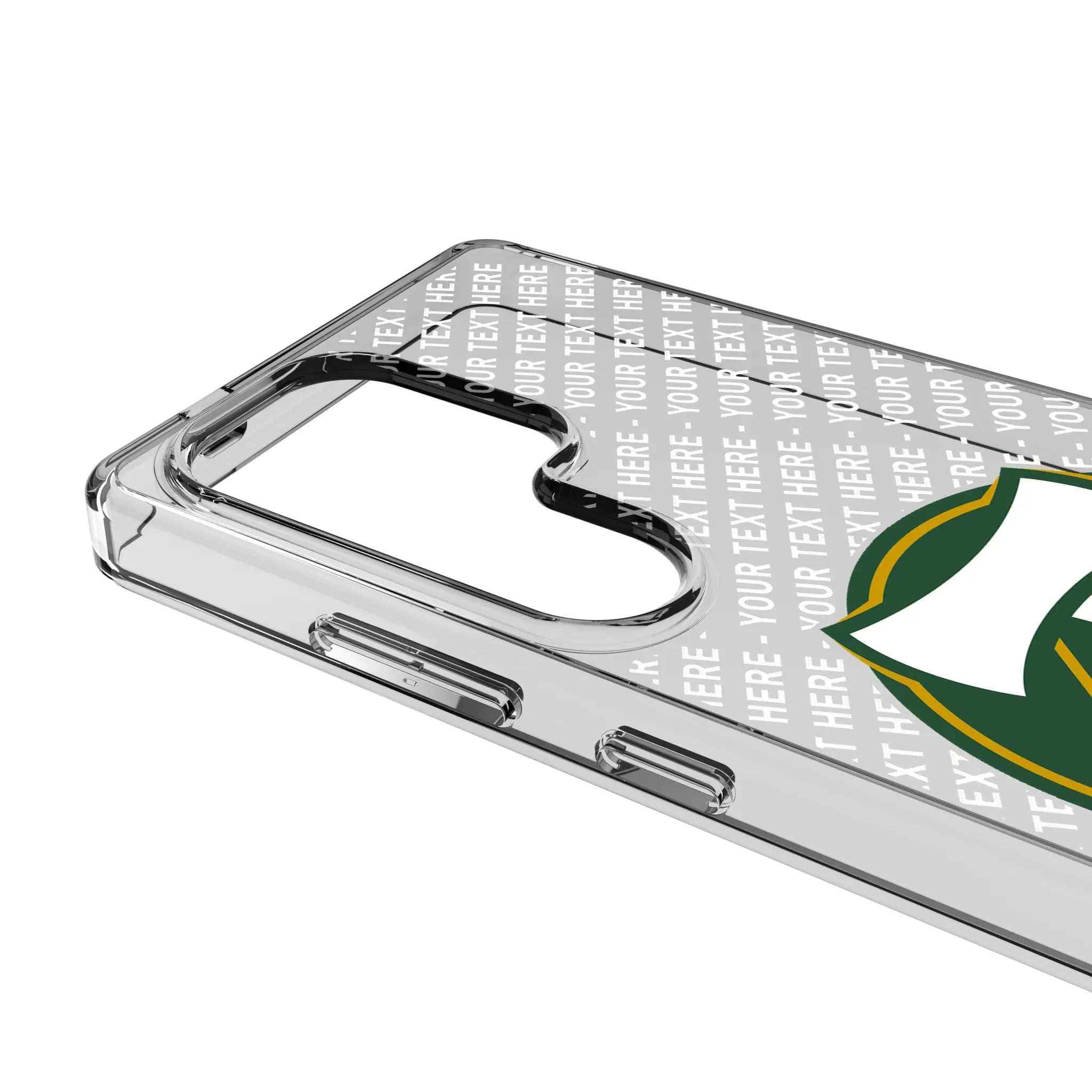 Portland Timbers Personalized EndZone Plus Galaxy Clear Phone Case for Samsung Galaxy - Detail