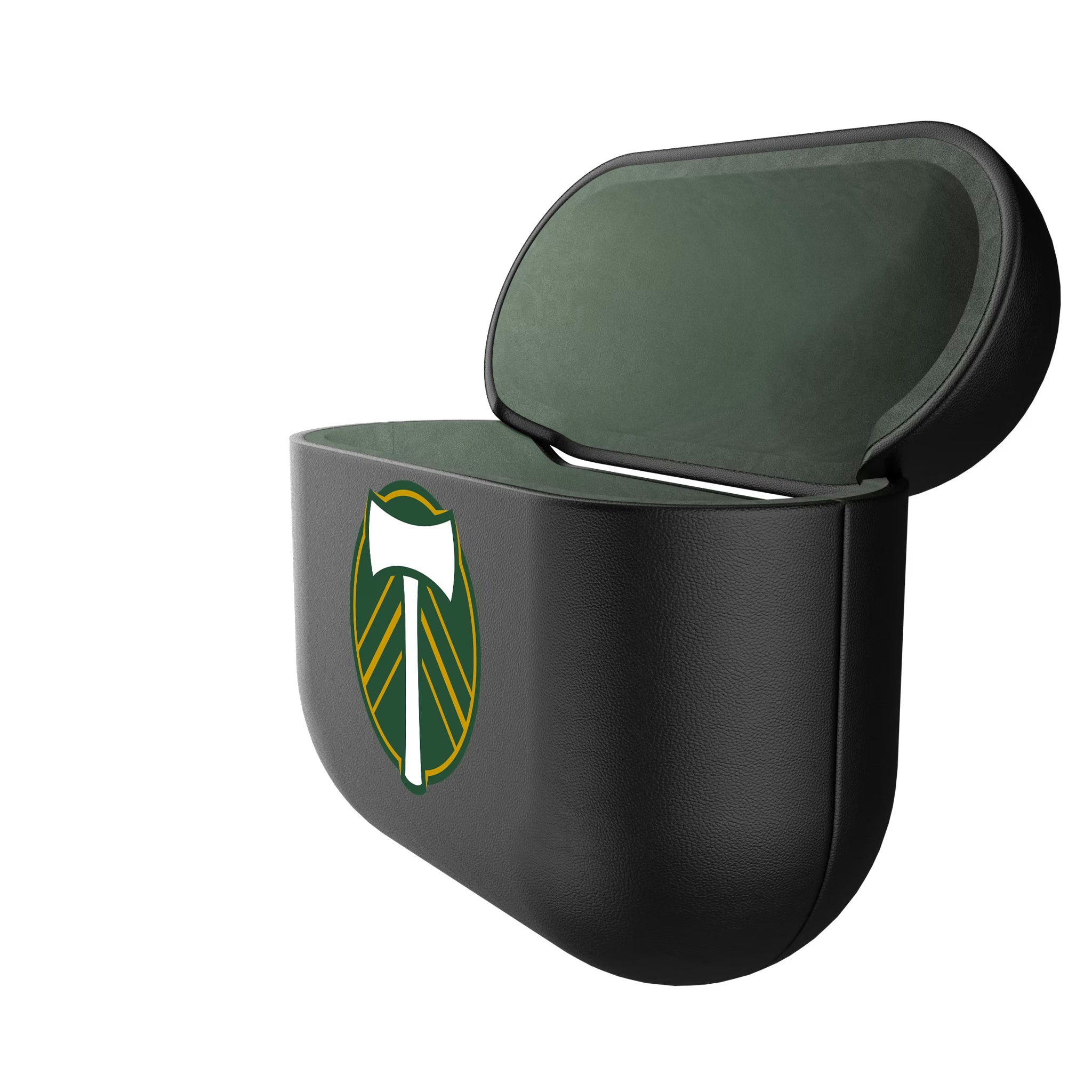 Portland Timbers Personalized Insignia AirPods AirPod Case Cover - Isometric View#Device_AirPods 3rd Gen