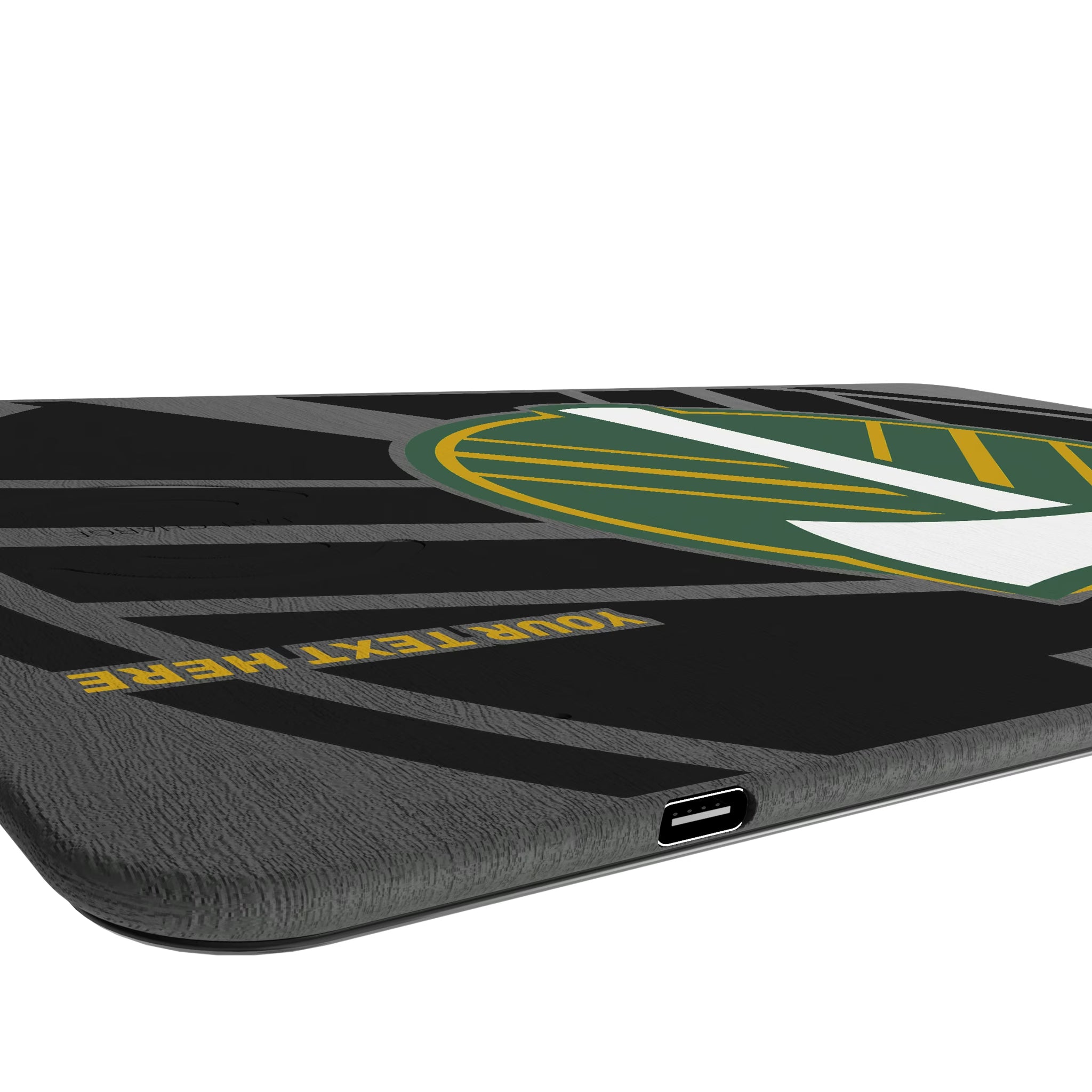 Portland Timbers Personalized Tilt 15-Watt Wireless Charger and Mouse Pad