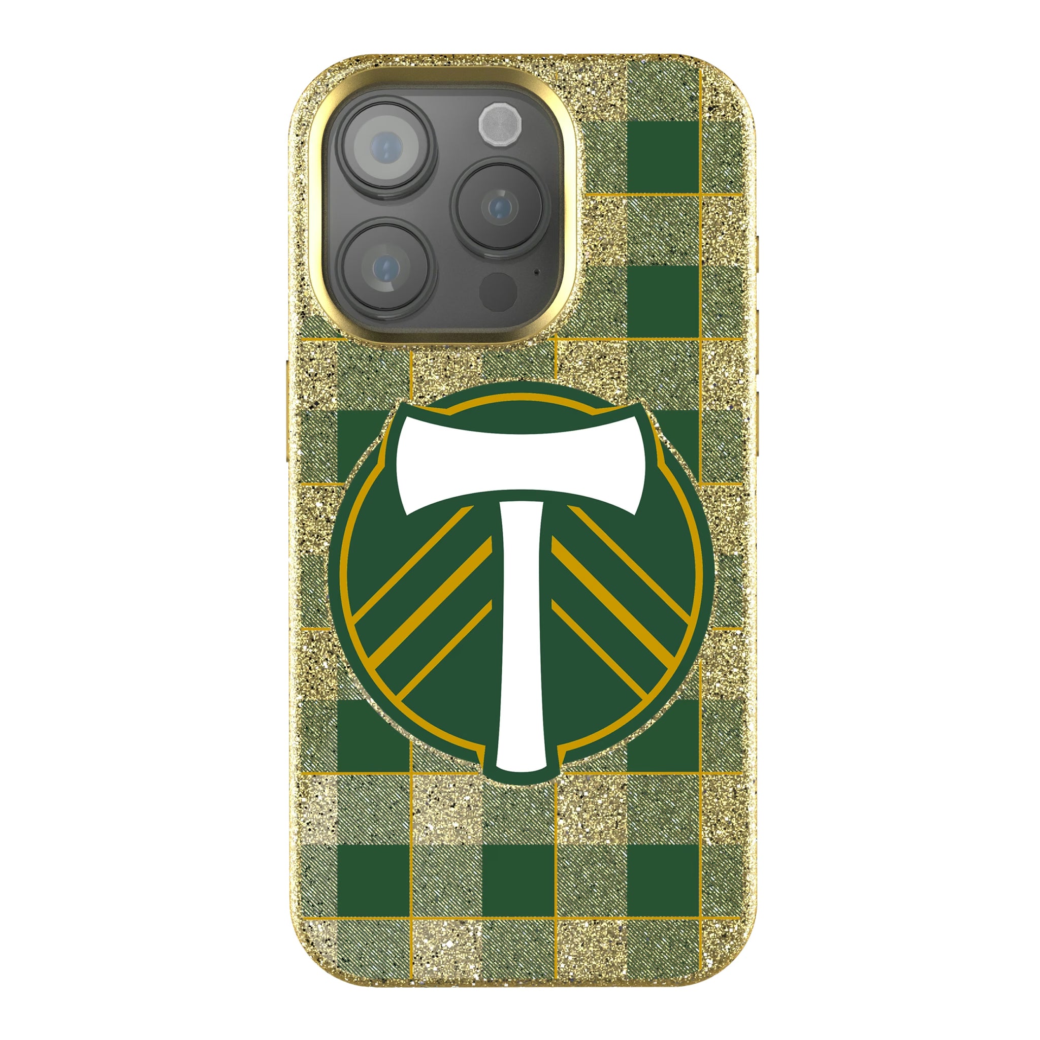 Portland Timbers Plaid iPhone Bling Phone Case for Apple iPhone