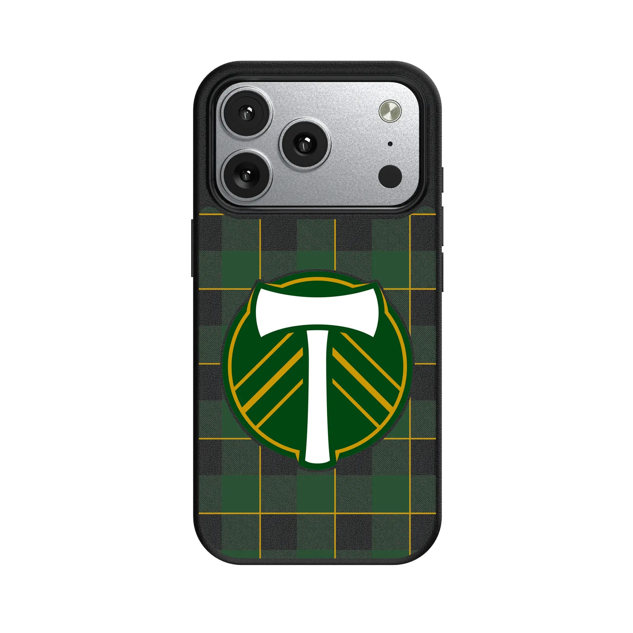 Portland Timbers Plaid iPhone MagSafe Compatible Phone Case for Apple iPhone#Device_iPhone 17 Pro