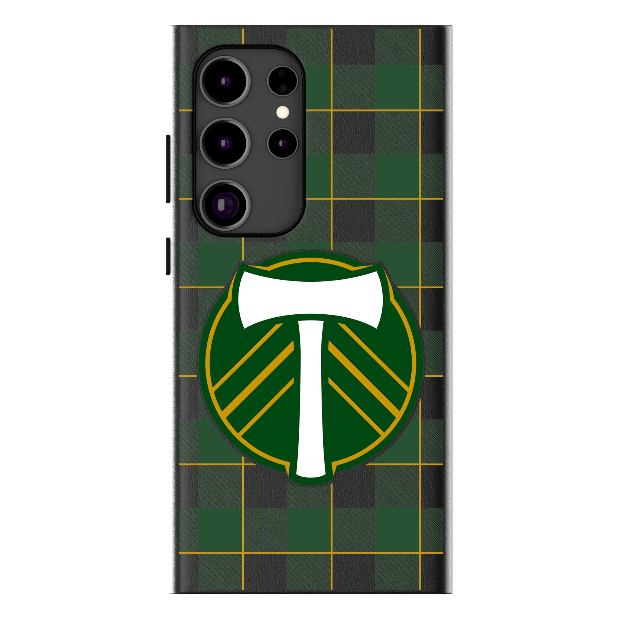 Portland Timbers Plaid Galaxy MagSafe Compatible Phone Case for Samsung Galaxy