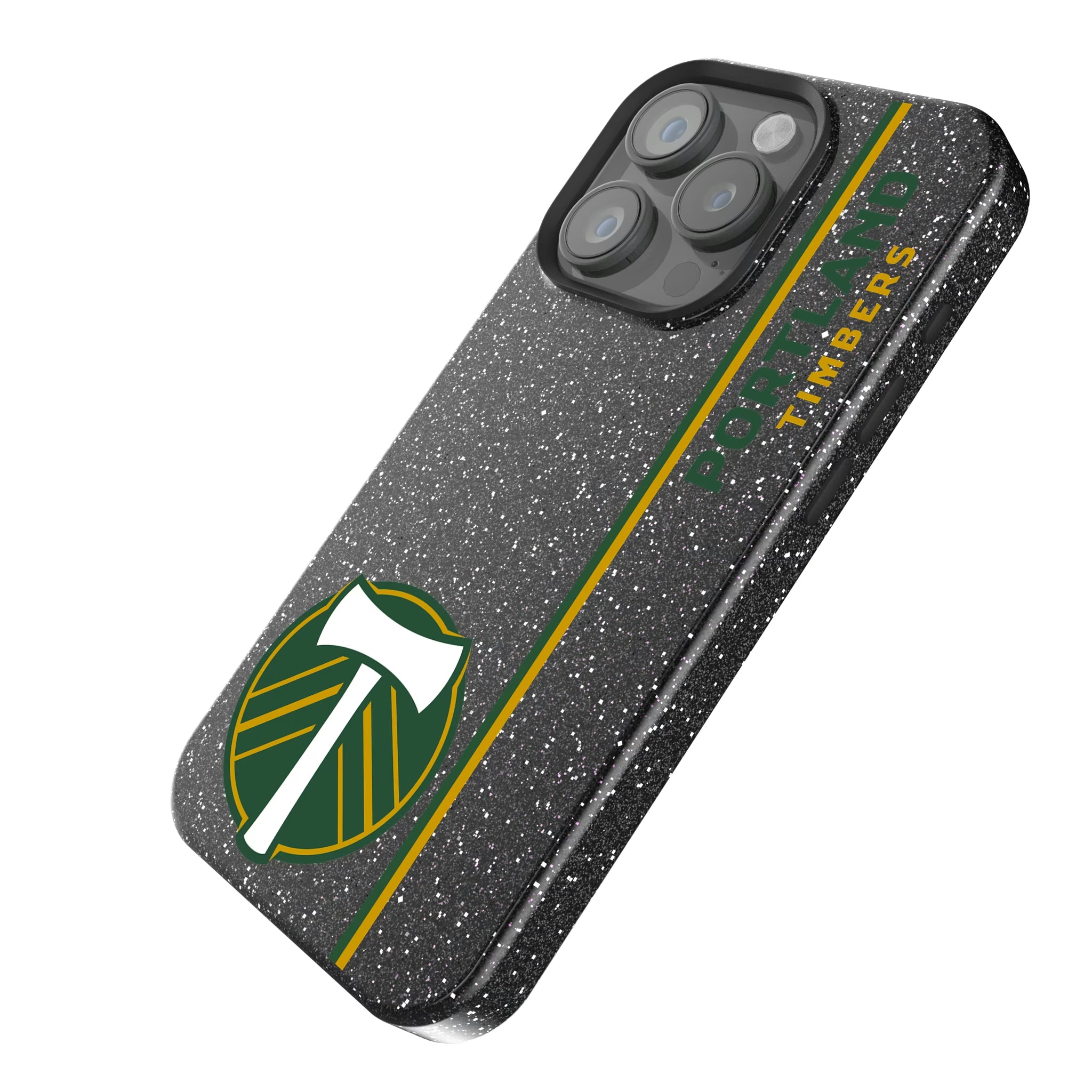 Portland Timbers Sidebar iPhone Bling Phone Case for Apple iPhone - Isometric View
