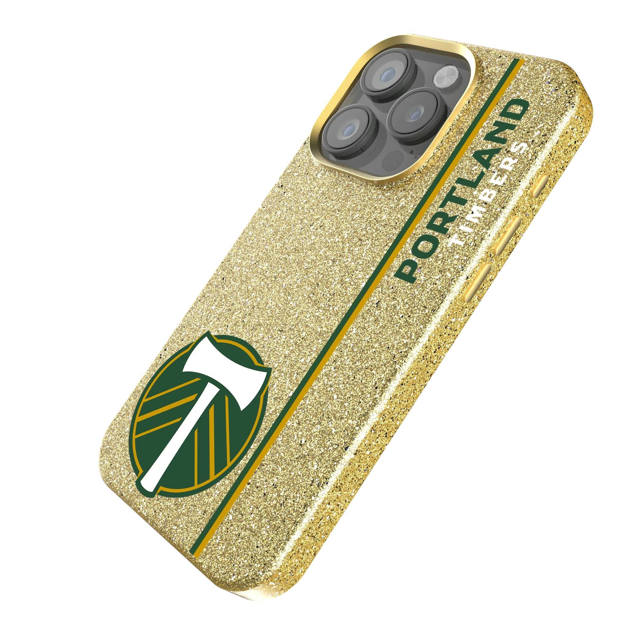 Portland Timbers Sidebar iPhone Bling Phone Case for Apple iPhone - Isometric View