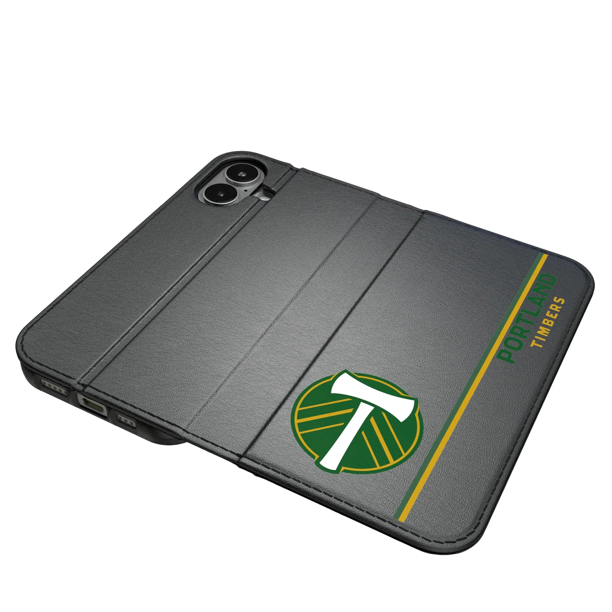 Portland Timbers Sidebar iPhone Folio Phone Case for Apple iPhone#Device_iPhone 17