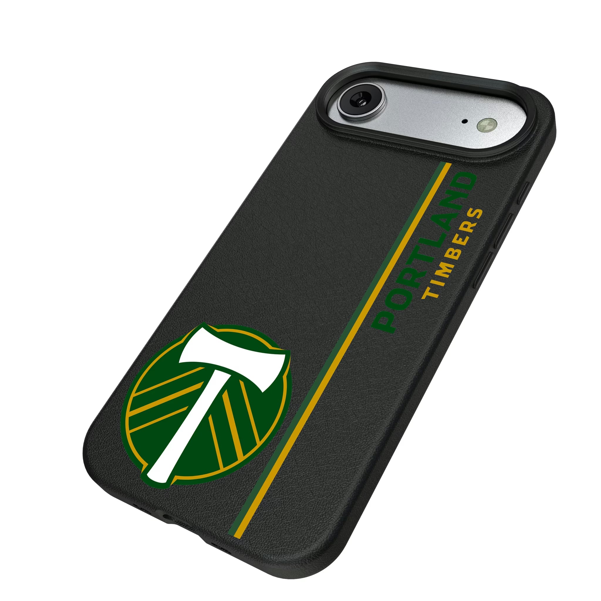 Portland Timbers Sidebar iPhone MagSafe Compatible Phone Case for Apple iPhone - Isometric View#Device_iPhone Air