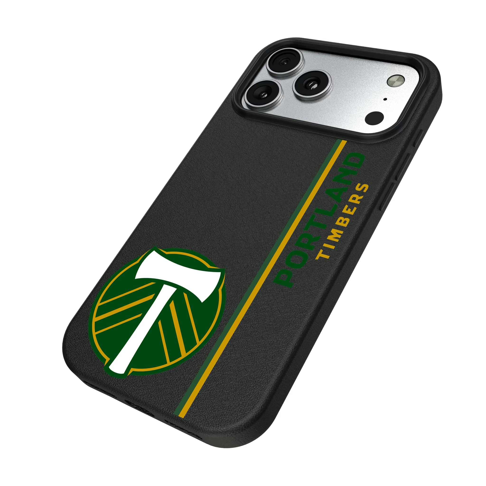 Portland Timbers Sidebar iPhone MagSafe Compatible Phone Case for Apple iPhone - Isometric View#Device_iPhone 17 Pro Max
