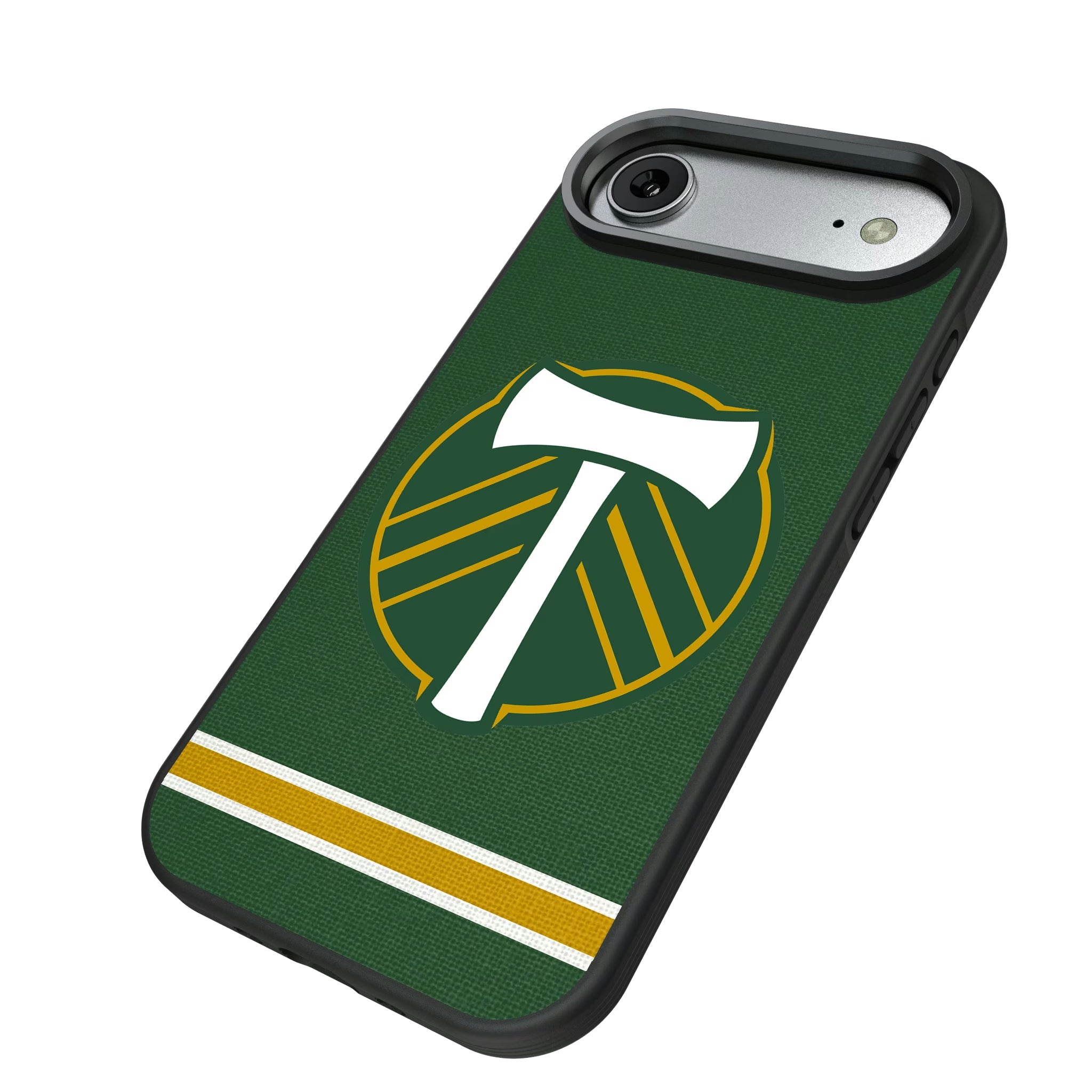 Portland Timbers Stripe iPhone Bump Phone Case for Apple iPhone - Isometric View#Device_iPhone Air