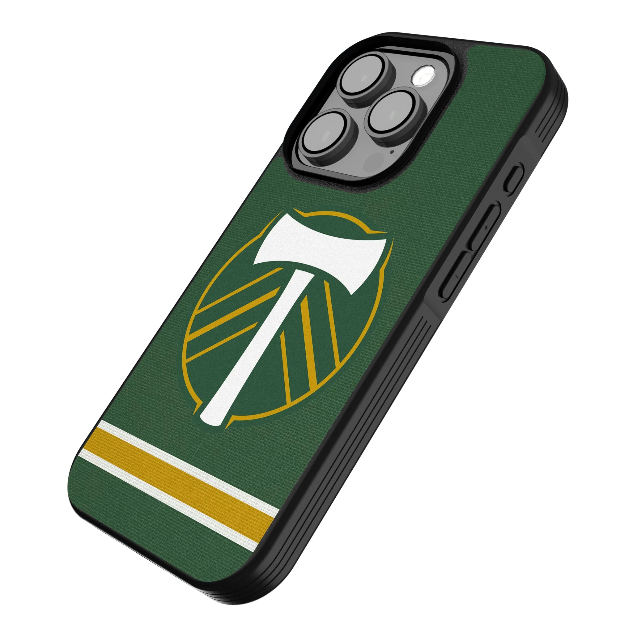 Portland Timbers Stripe iPhone Bump Phone Case for Apple iPhone - Isometric View