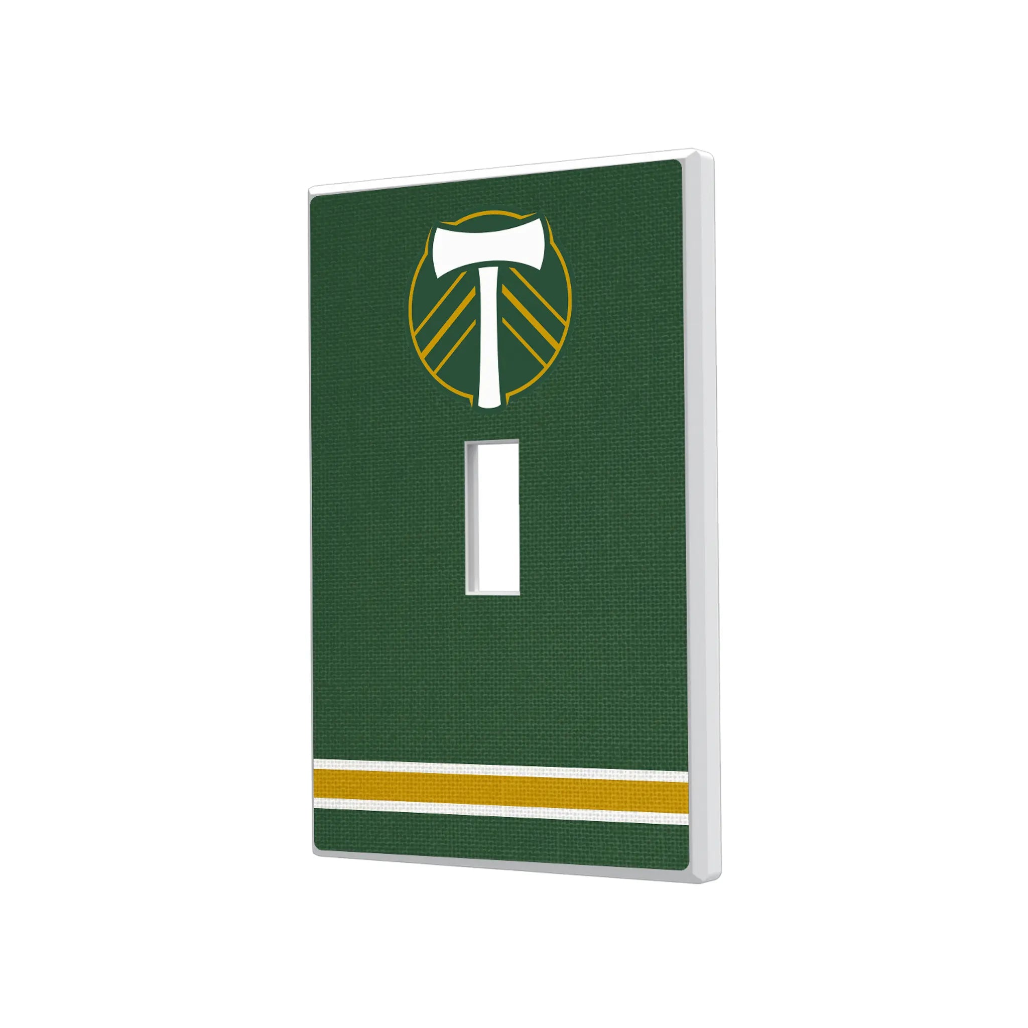 Portland Timbers Stripe Hidden-Screw Light Switch Plate#Style_Single Toggle