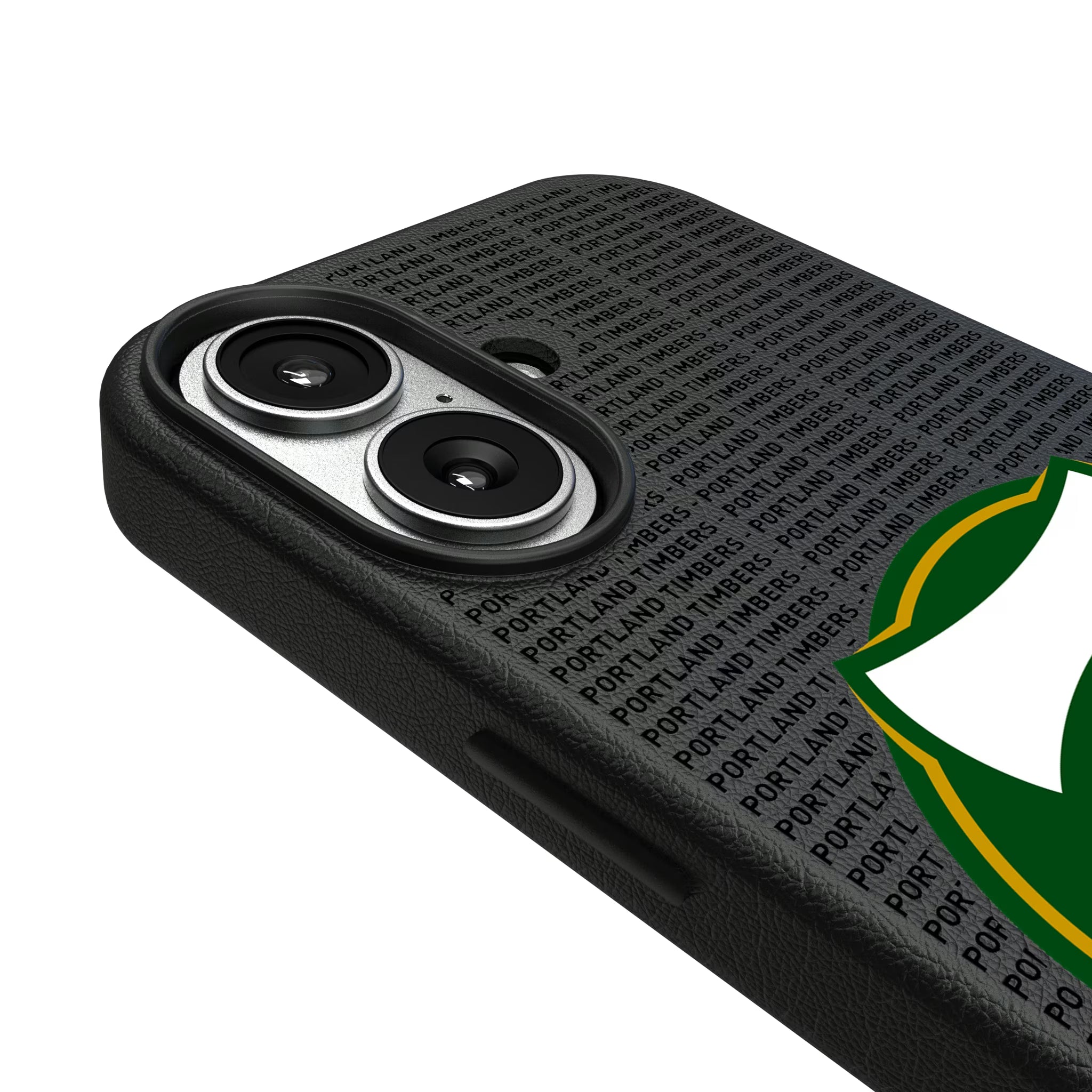 Portland Timbers Text Backdrop iPhone MagSafe Compatible Phone Case for Apple iPhone - Detail#Device_iPhone 17