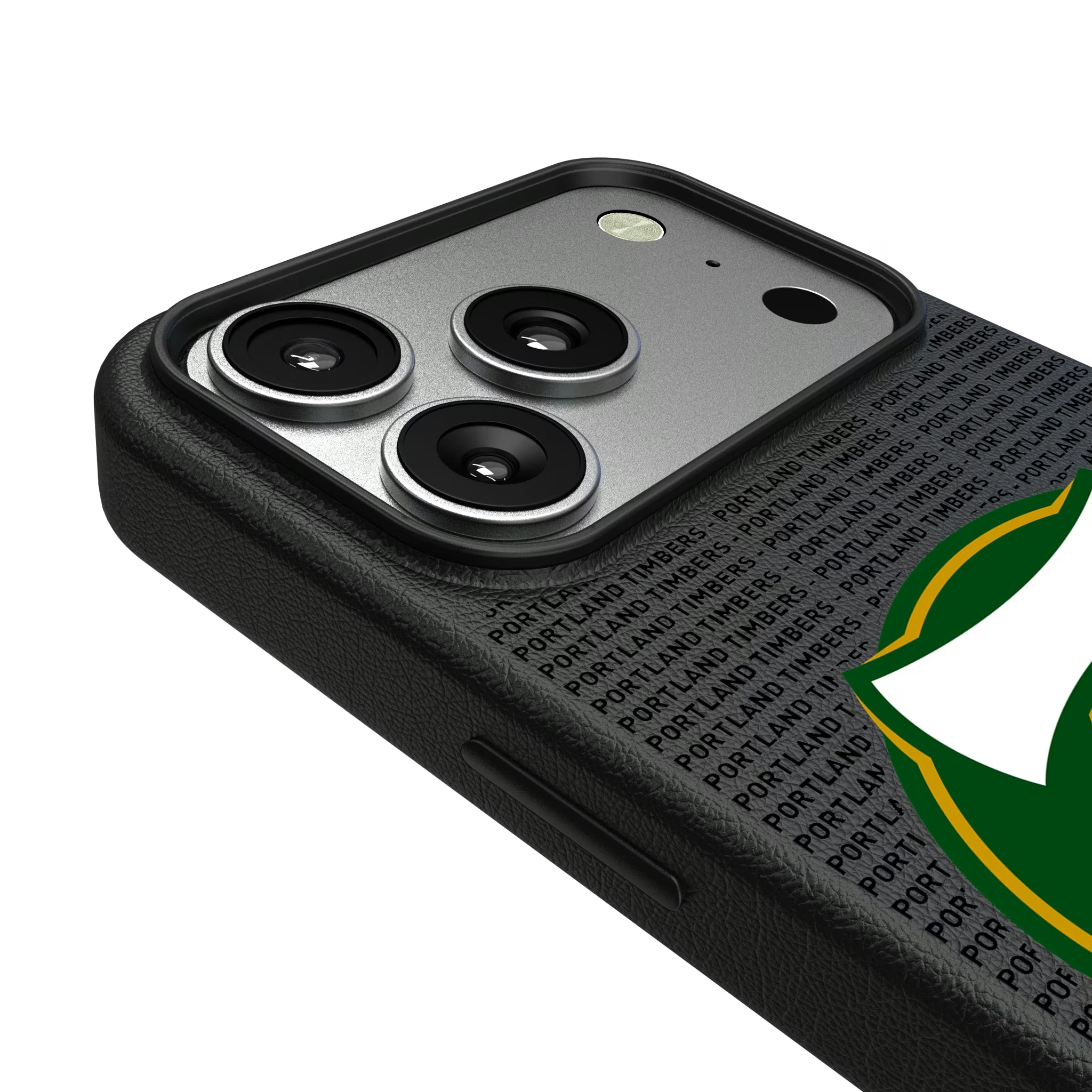 Portland Timbers Text Backdrop iPhone MagSafe Compatible Phone Case for Apple iPhone - Detail#Device_iPhone 17 Pro