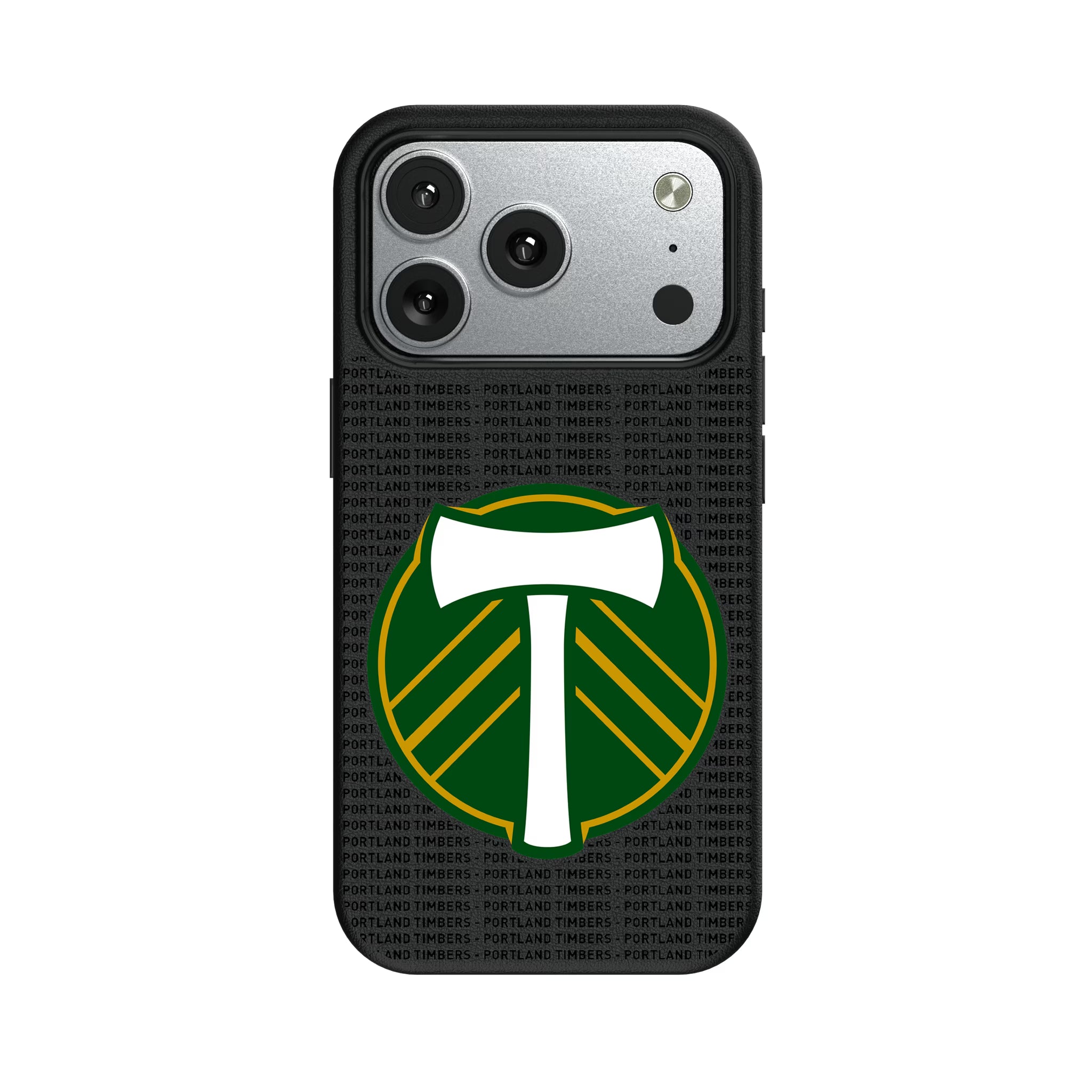 Portland Timbers Text Backdrop iPhone MagSafe Compatible Phone Case for Apple iPhone#Device_iPhone 17 Pro