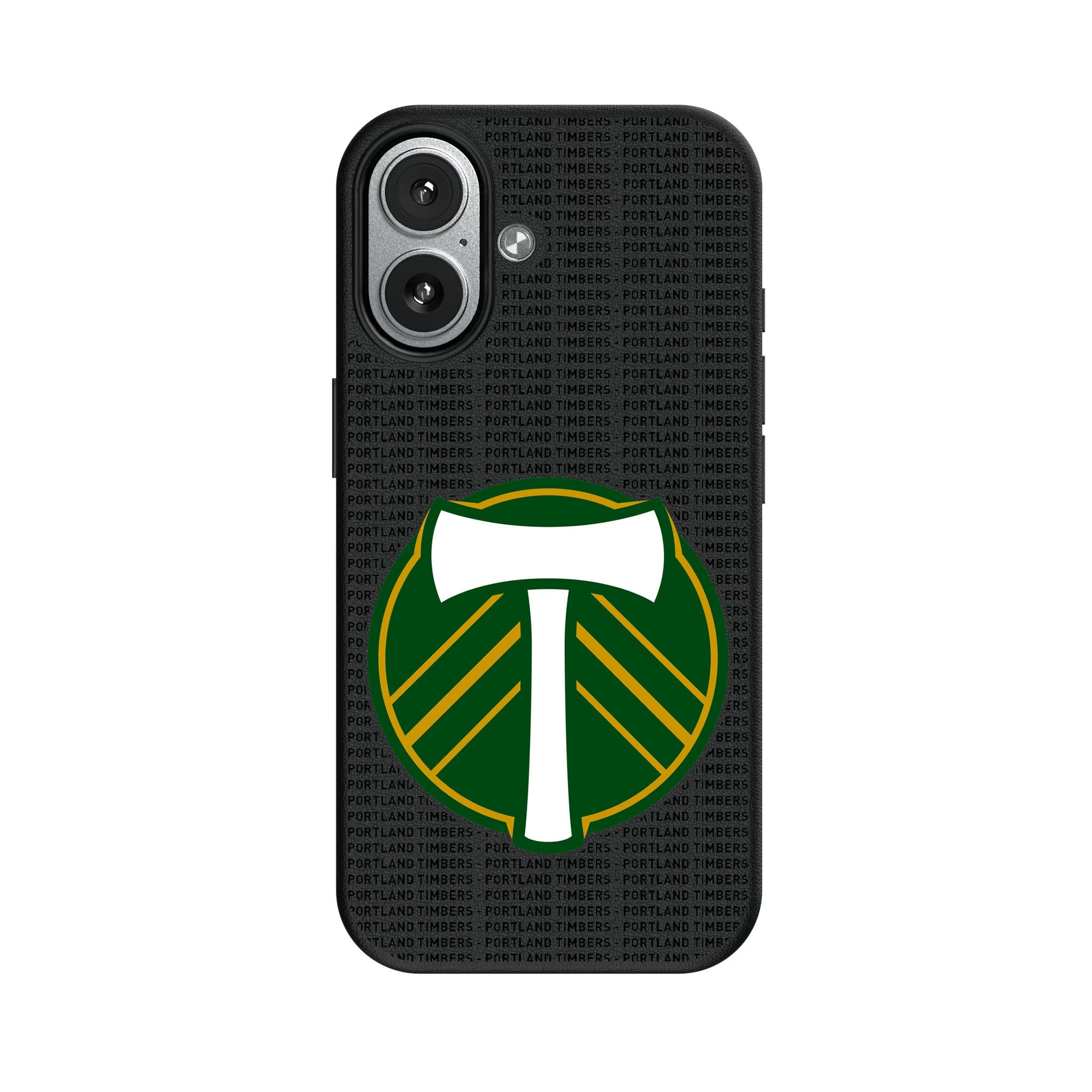 Portland Timbers Text Backdrop iPhone MagSafe Compatible Phone Case for Apple iPhone#Device_iPhone 17