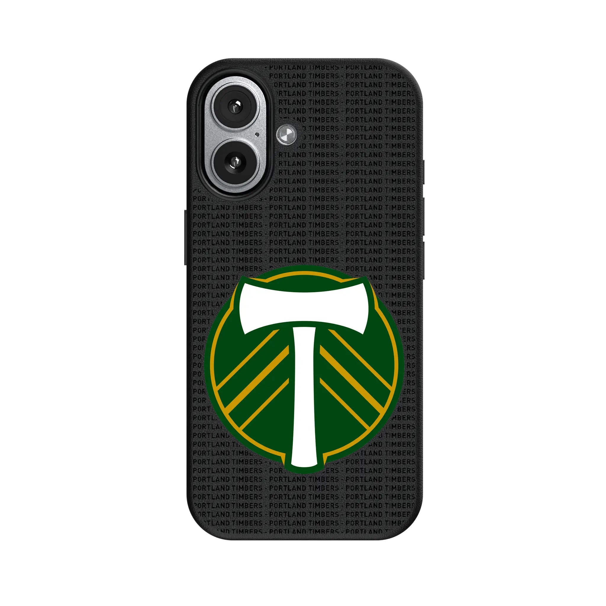 Portland Timbers Text Backdrop iPhone MagSafe Compatible Phone Case for Apple iPhone#Device_iPhone 17