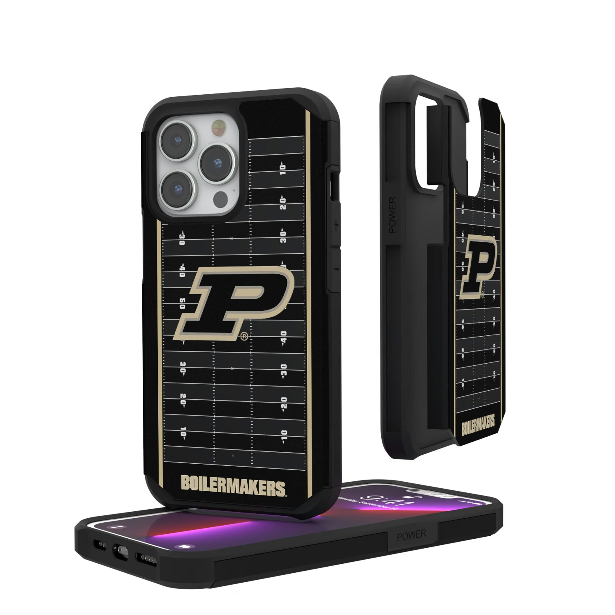 Purdue University Boilermakers Field iPhone Rugged Phone Case for Apple iPhone