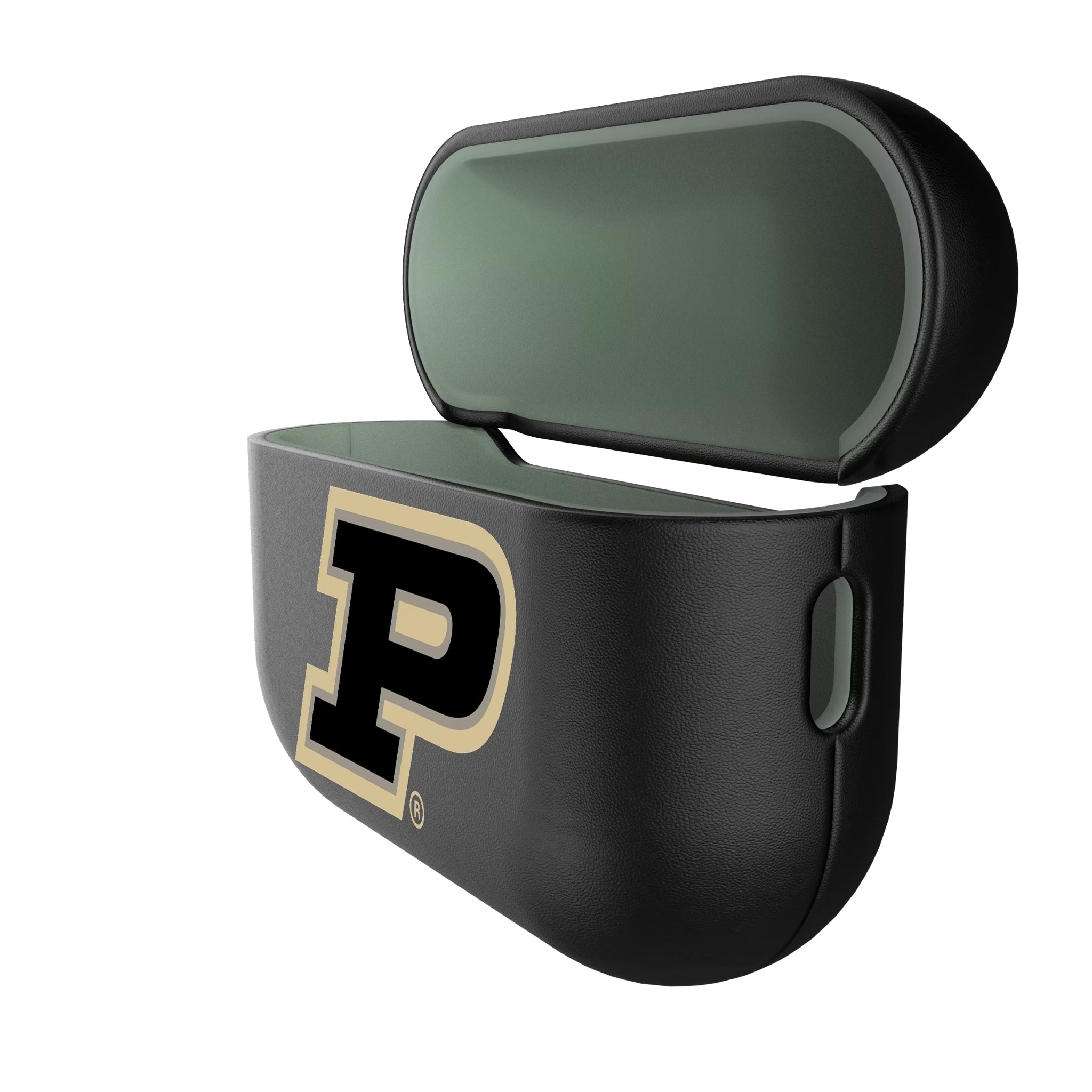 Purdue University Boilermakers Insignia AirPods AirPod Case Cover - Isometric View#Device_AirPods Pro 3