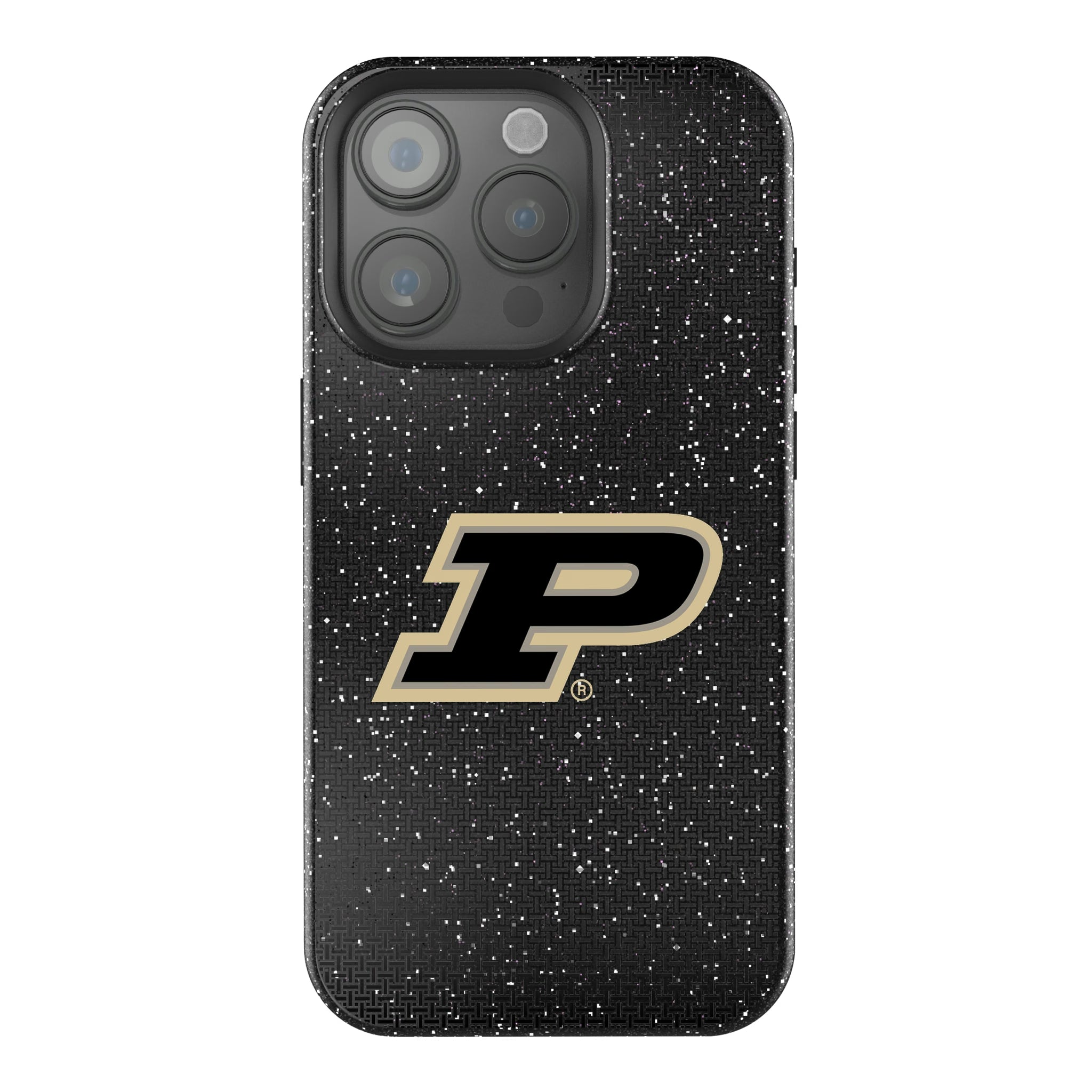 Purdue University Boilermakers Linen iPhone Bling Phone Case for Apple iPhone