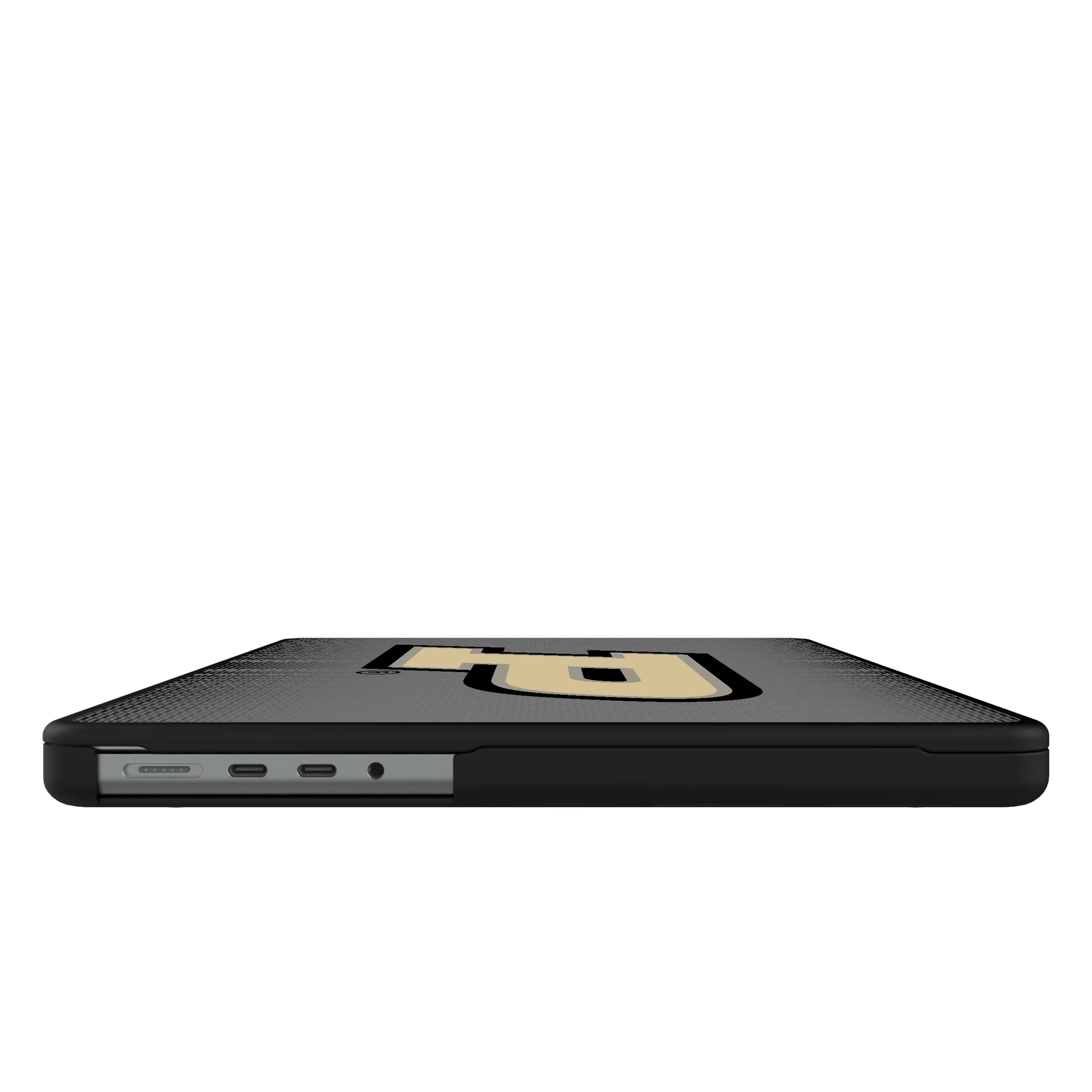 Purdue University Boilermakers Linen MacBook Laptop Case for Apple MacBook#Device_MacBook Pro (14-inch, 2021) / MacBook Pro (14-inch, 2023) / MacBook Pro (14-inch, 2024)