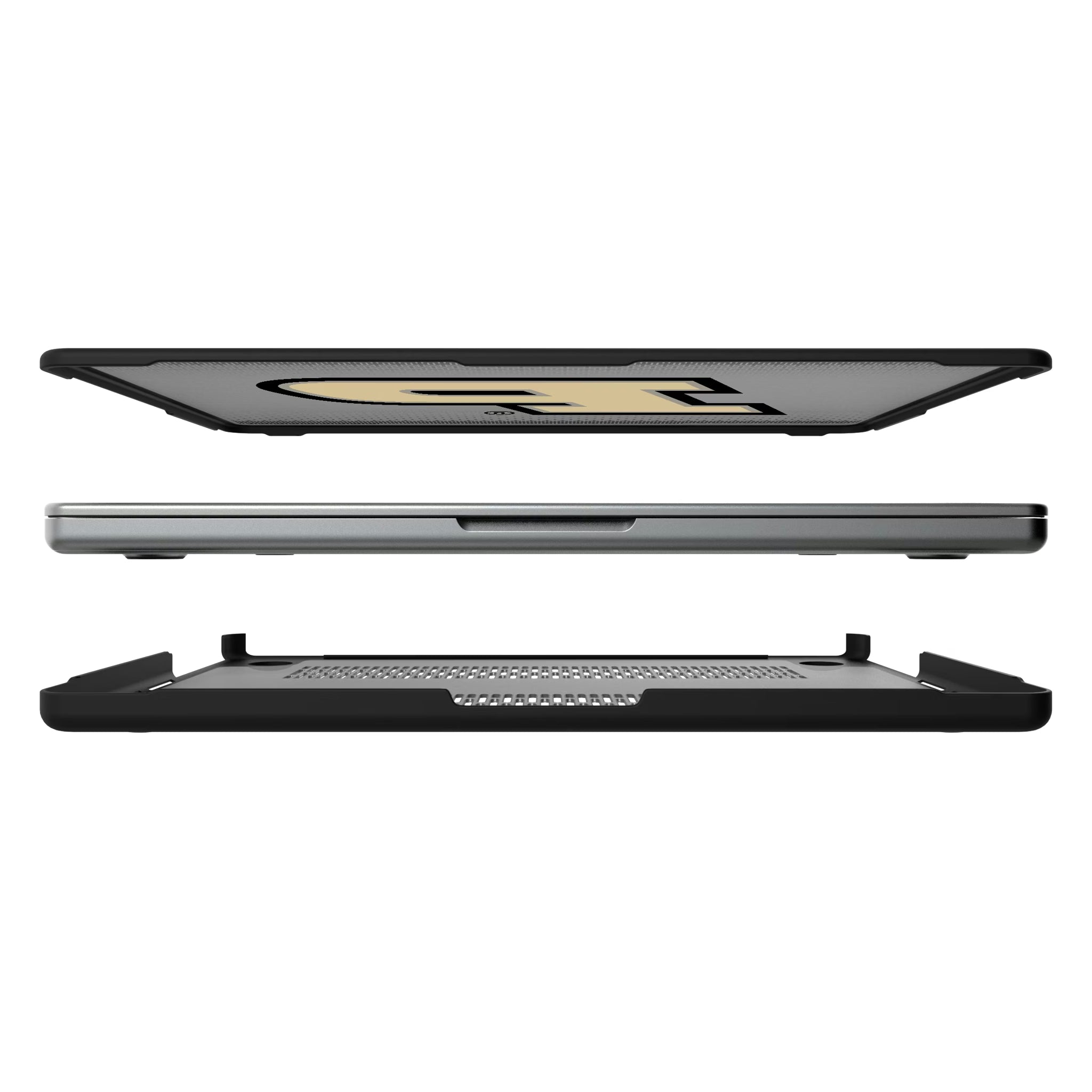 Purdue University Boilermakers Linen MacBook Laptop Case for Apple MacBook#Device_MacBook Pro (14-inch, 2021) / MacBook Pro (14-inch, 2023) / MacBook Pro (14-inch, 2024)