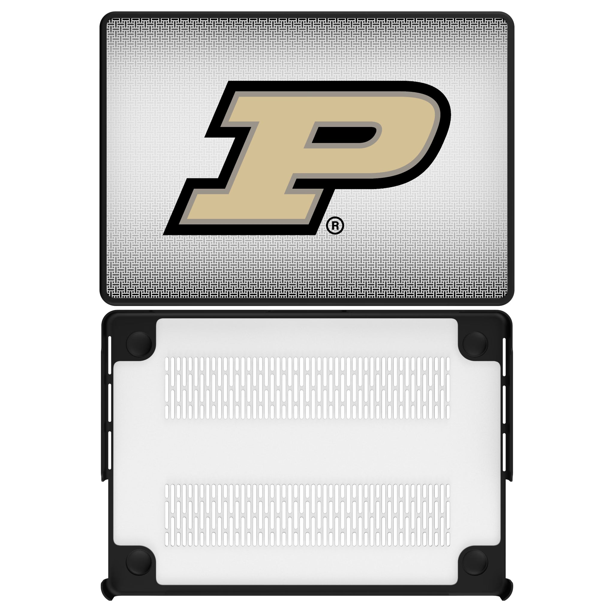 Purdue University Boilermakers Linen MacBook Laptop Case for Apple MacBook#Device_MacBook Pro (14-inch, 2021) / MacBook Pro (14-inch, 2023) / MacBook Pro (14-inch, 2024)