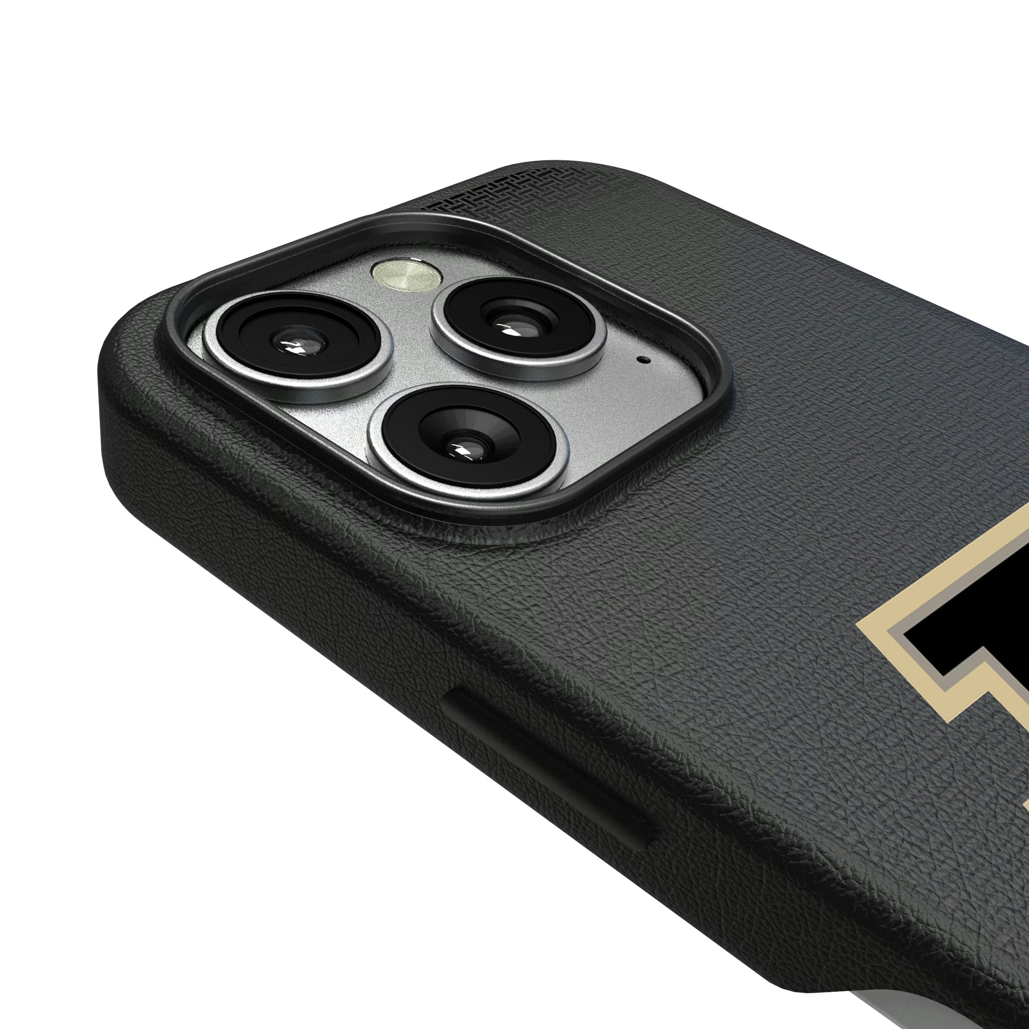 Purdue University Boilermakers Linen iPhone MagSafe Compatible Phone Case for Apple iPhone - Detail