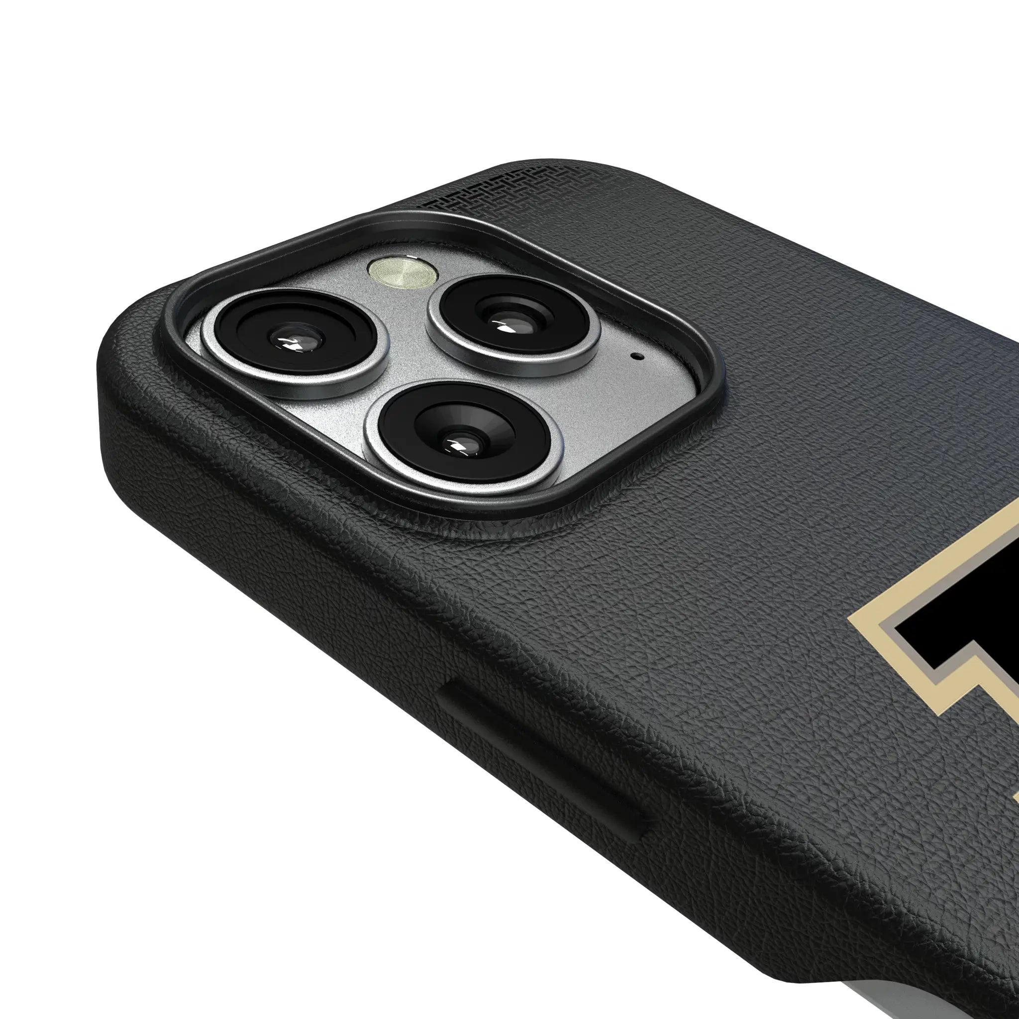 Purdue University Boilermakers Linen iPhone MagSafe Compatible Phone Case for Apple iPhone - Detail