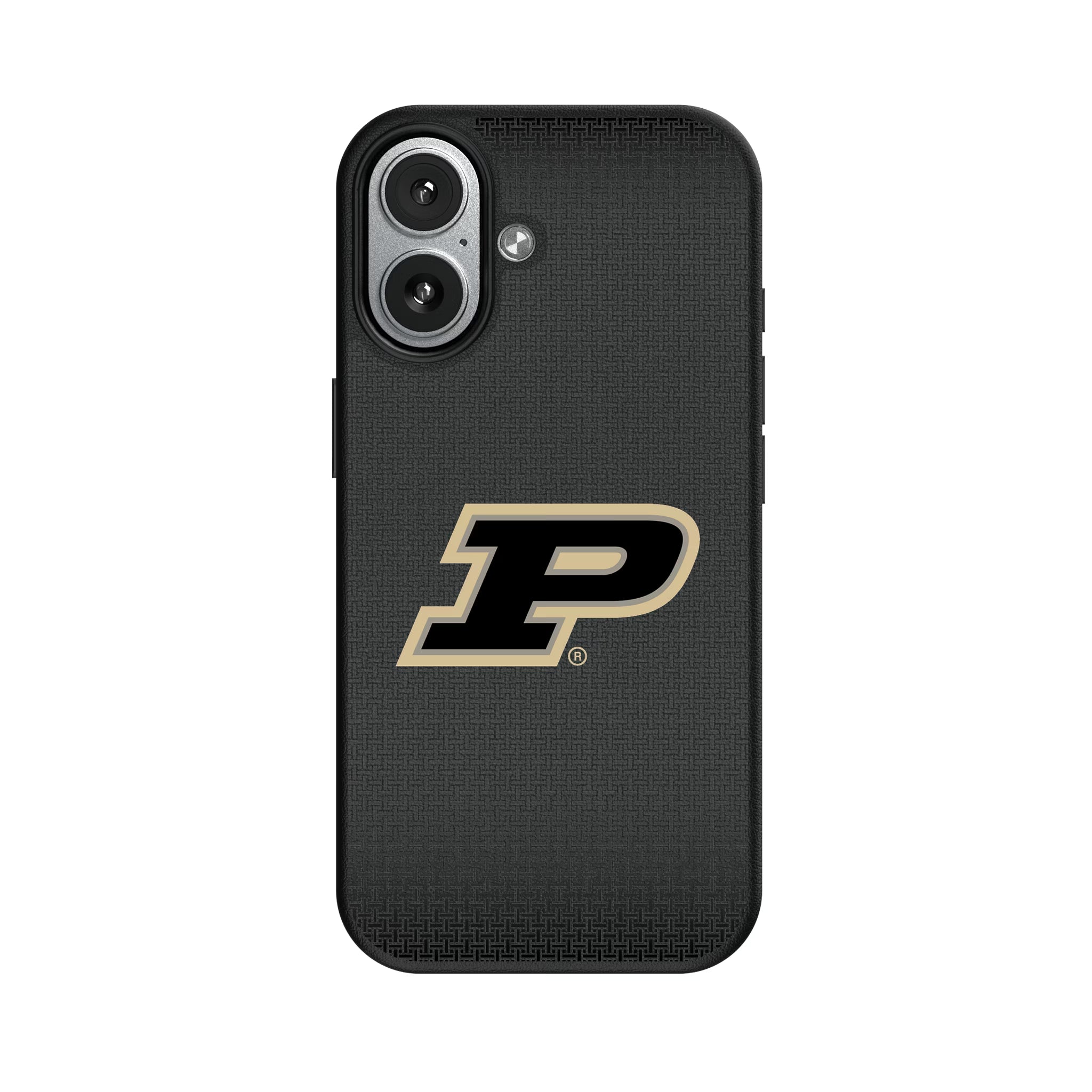Purdue University Boilermakers Linen iPhone MagSafe Compatible Phone Case for Apple iPhone#Device_iPhone 17