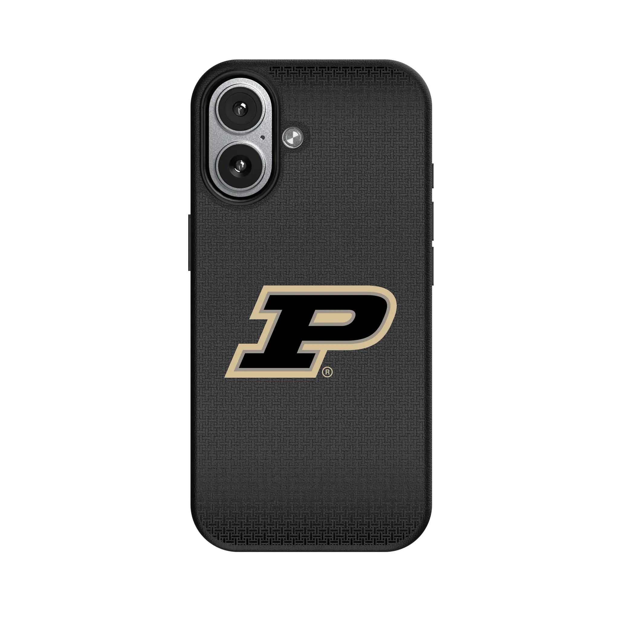 Purdue University Boilermakers Linen iPhone MagSafe Compatible Phone Case for Apple iPhone#Device_iPhone 17