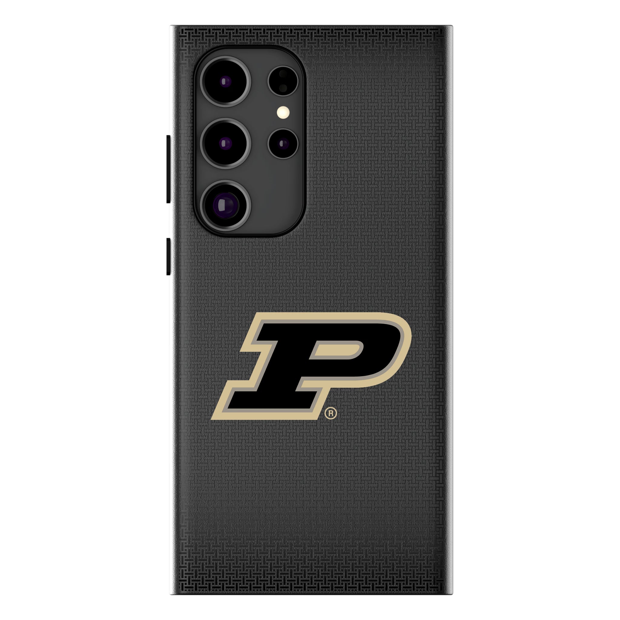 Purdue University Boilermakers Linen Galaxy MagSafe Compatible Phone Case for Samsung Galaxy