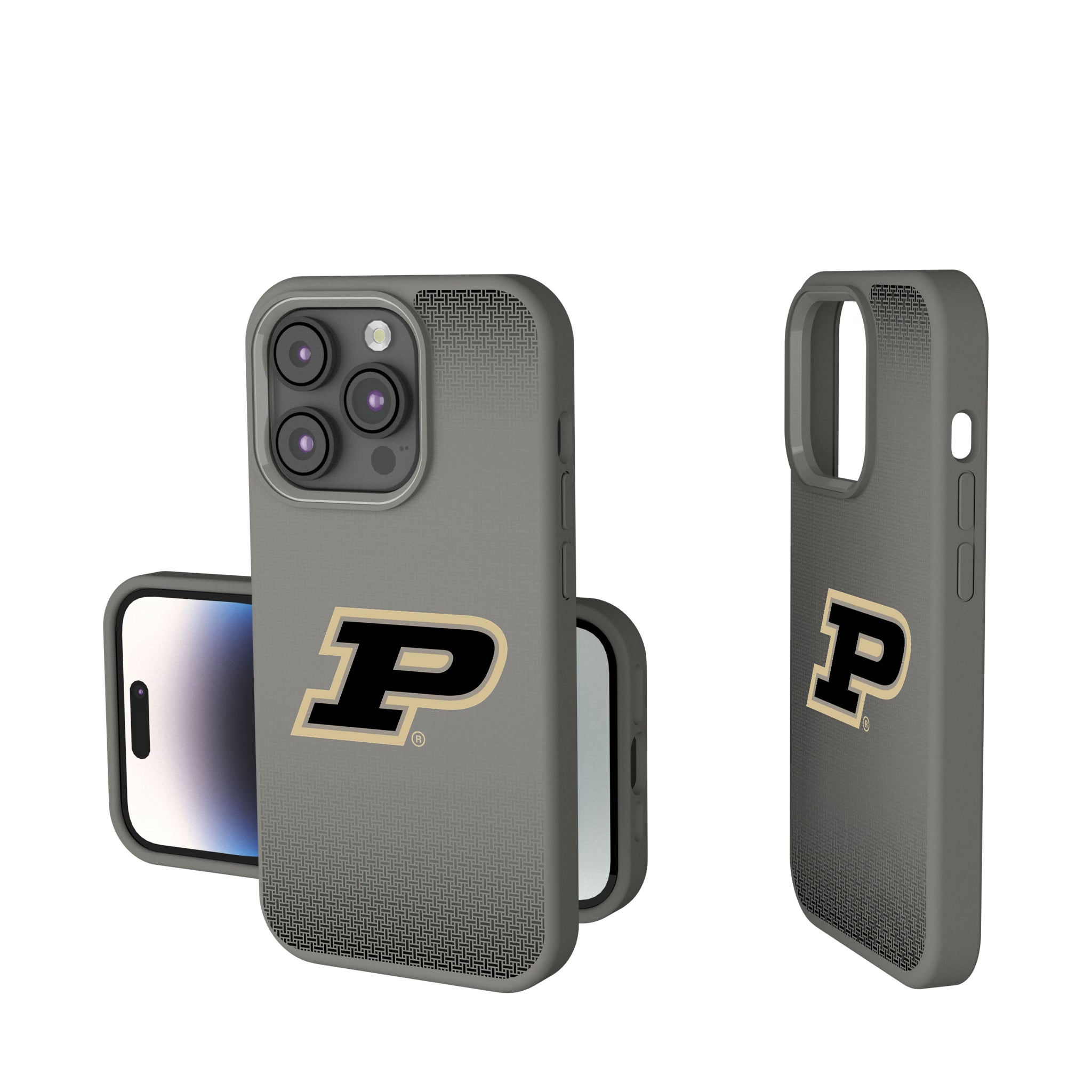 Purdue University Boilermakers Linen iPhone Soft Touch Phone Case for Apple iPhone