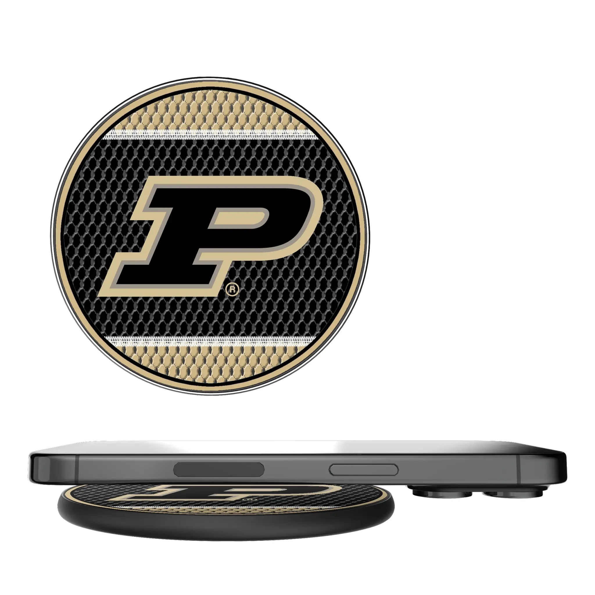 Purdue University Boilermakers Mesh 15-Watt Wireless Charger