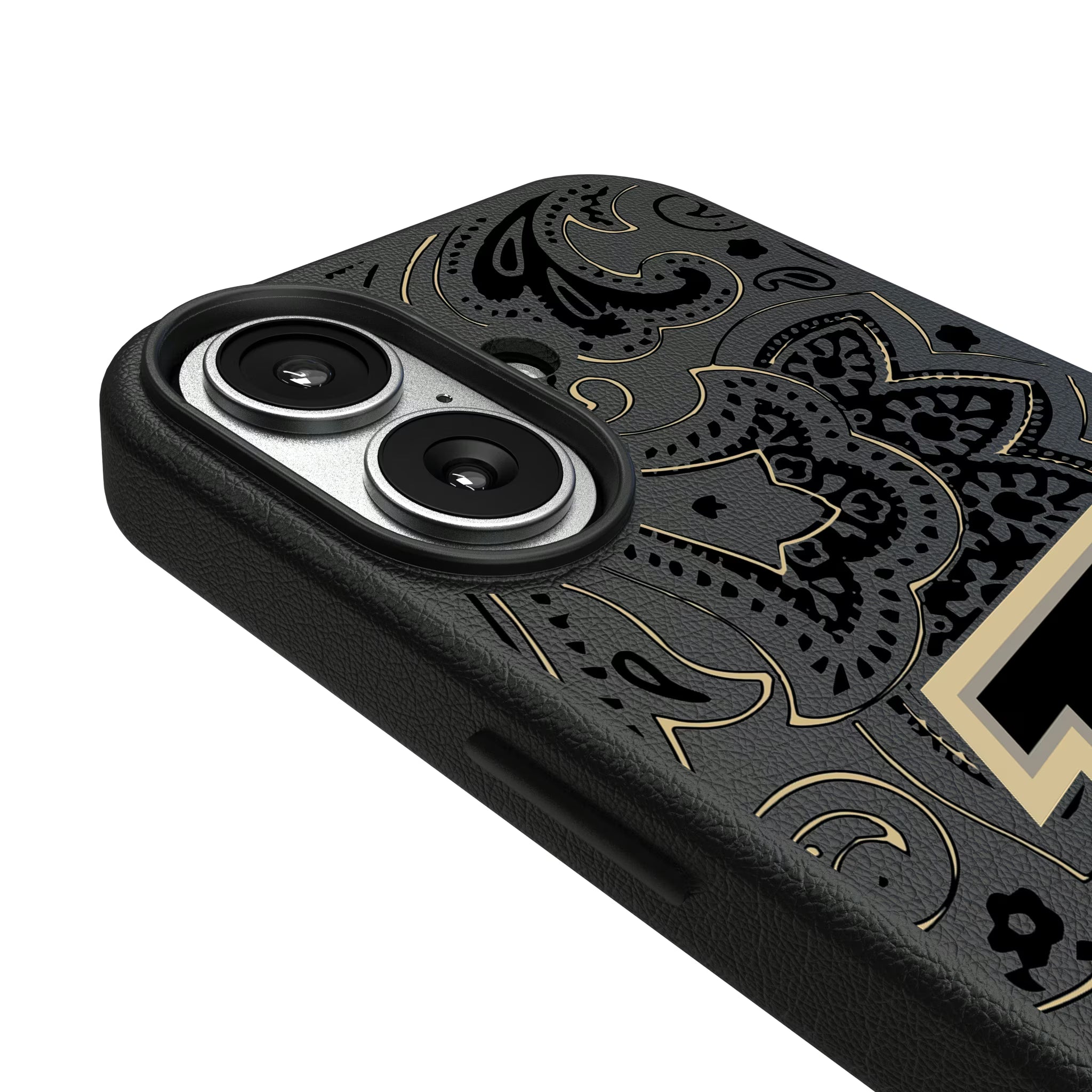 Purdue University Boilermakers Paisley iPhone MagSafe Compatible Phone Case for Apple iPhone - Detail#Device_iPhone 17