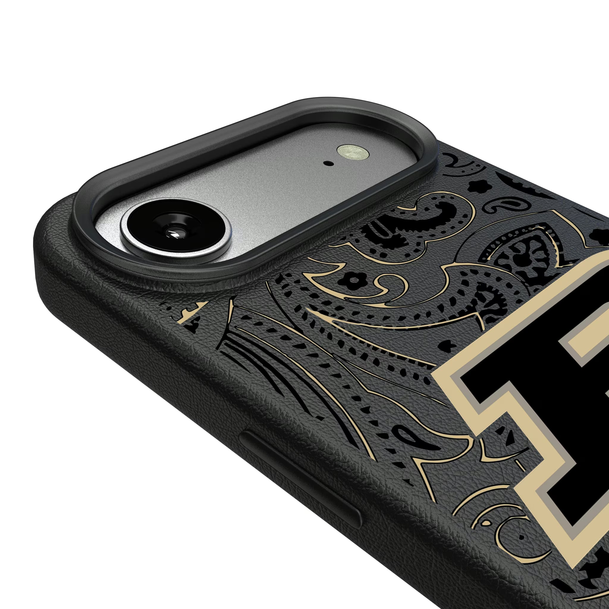Purdue University Boilermakers Paisley iPhone MagSafe Compatible Phone Case for Apple iPhone - Detail#Device_iPhone Air