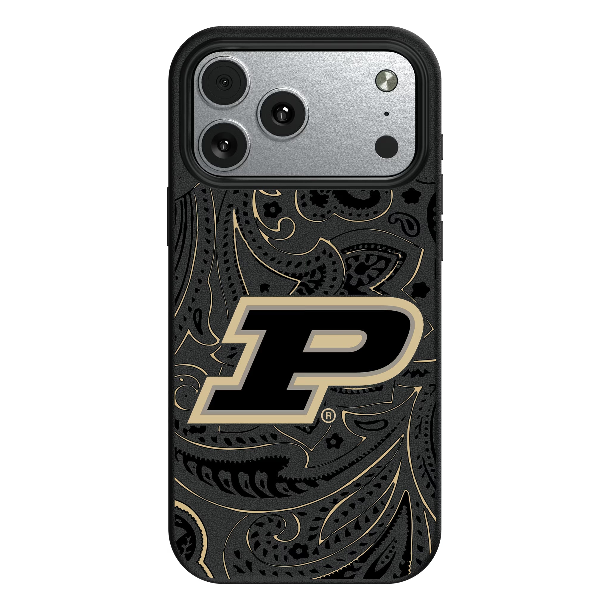 Purdue University Boilermakers Paisley iPhone MagSafe Compatible Phone Case for Apple iPhone#Device_iPhone 17 Pro Max