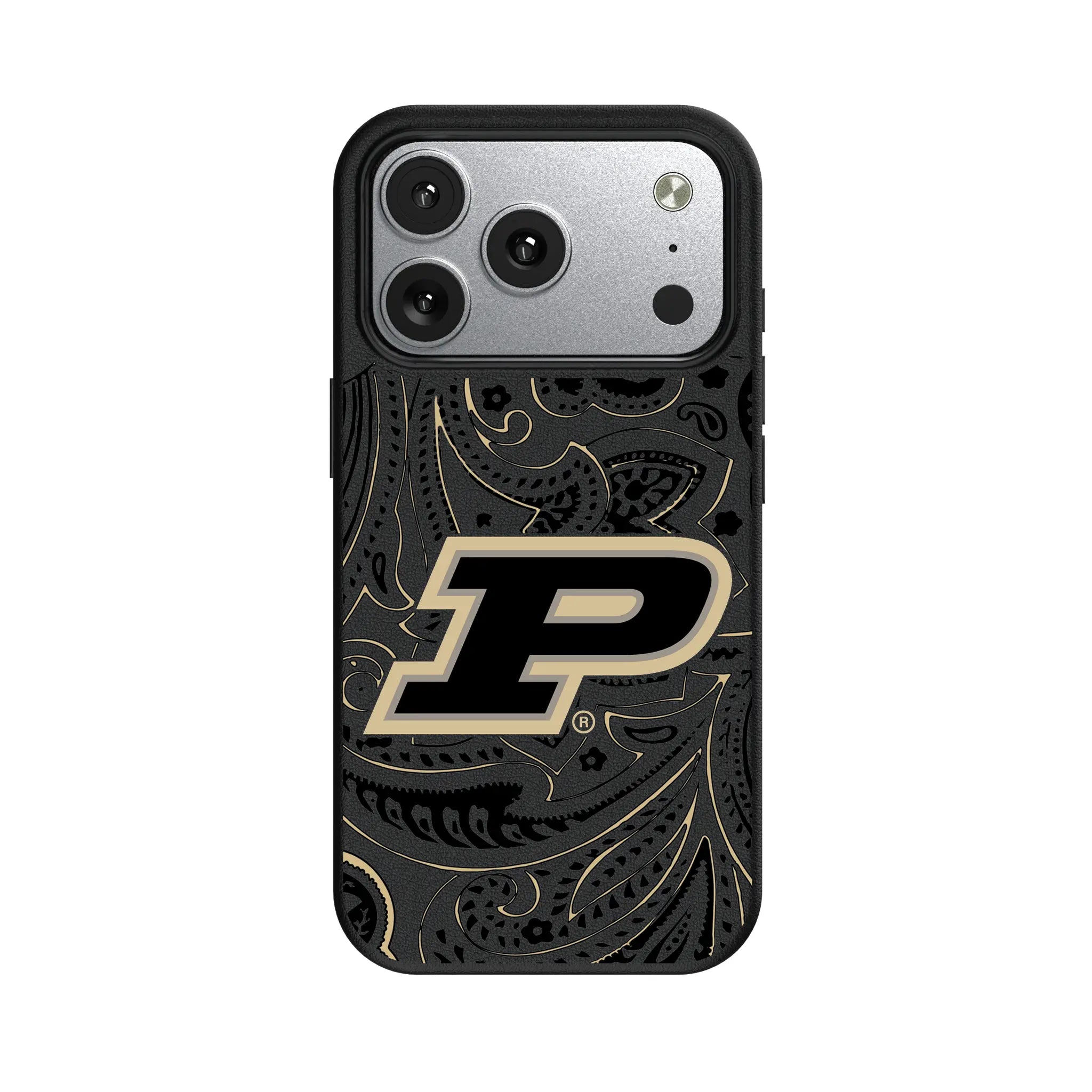 Purdue University Boilermakers Paisley iPhone MagSafe Compatible Phone Case for Apple iPhone#Device_iPhone 17 Pro