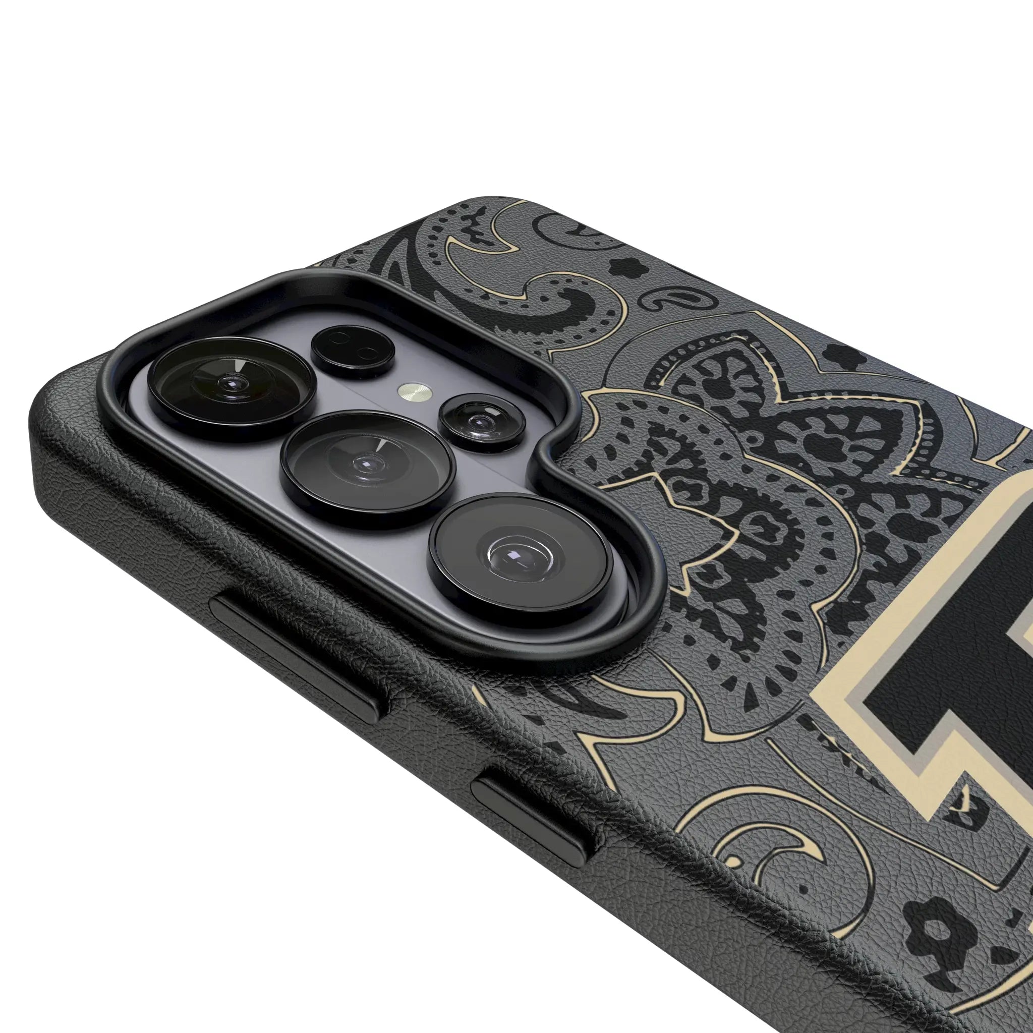 Purdue University Boilermakers Paisley Galaxy MagSafe Compatible Phone Case for Samsung Galaxy - Detail#Device_Galaxy S26 Ultra