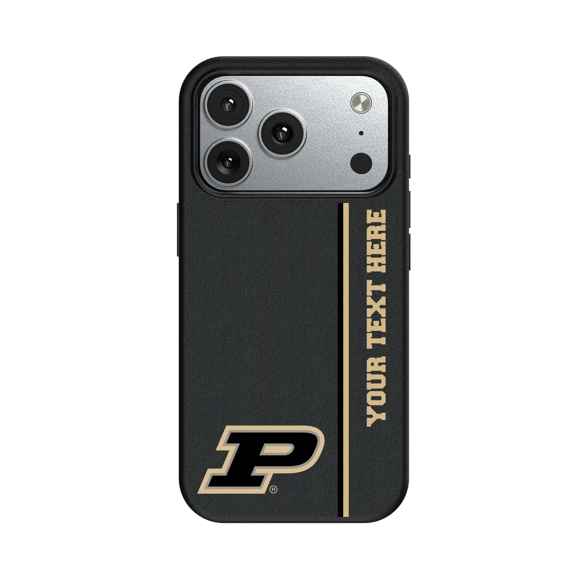 Purdue University Boilermakers Personalized Sidebard iPhone MagSafe Compatible Phone Case for Apple iPhone#Device_iPhone 17 Pro
