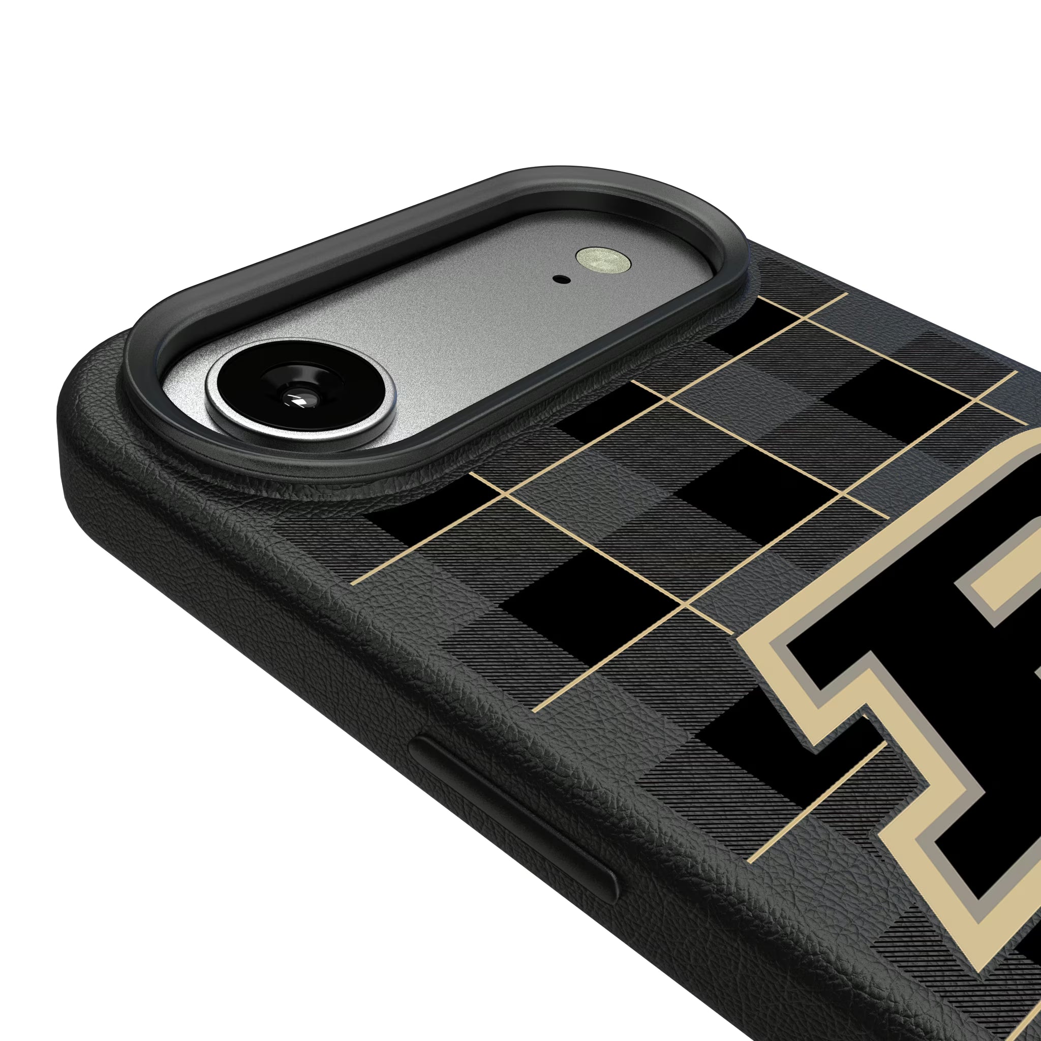 Purdue University Boilermakers Plaid iPhone MagSafe Compatible Phone Case for Apple iPhone - Detail#Device_iPhone Air