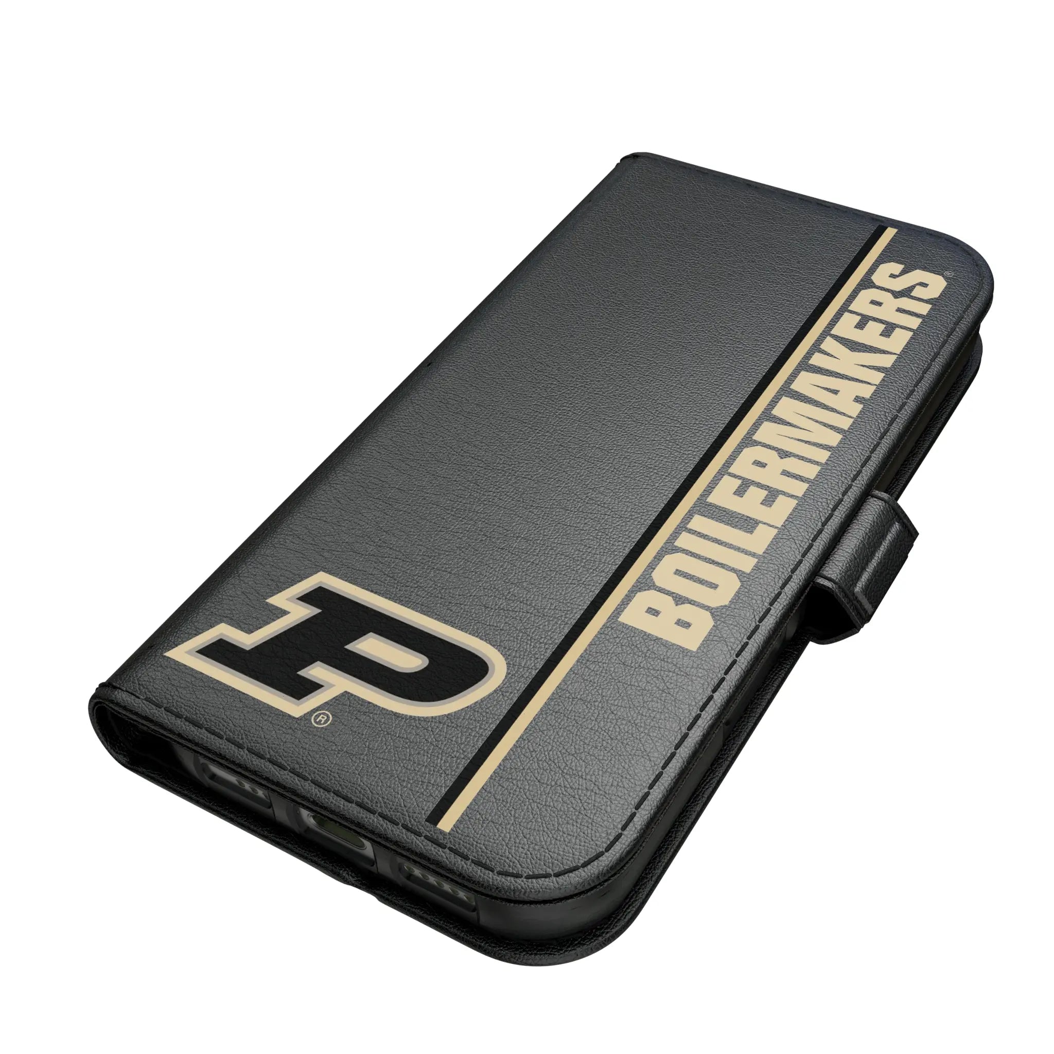 Purdue University Boilermakers Sidebar iPhone Folio Phone Case for Apple iPhone#Device_iPhone 17 Pro