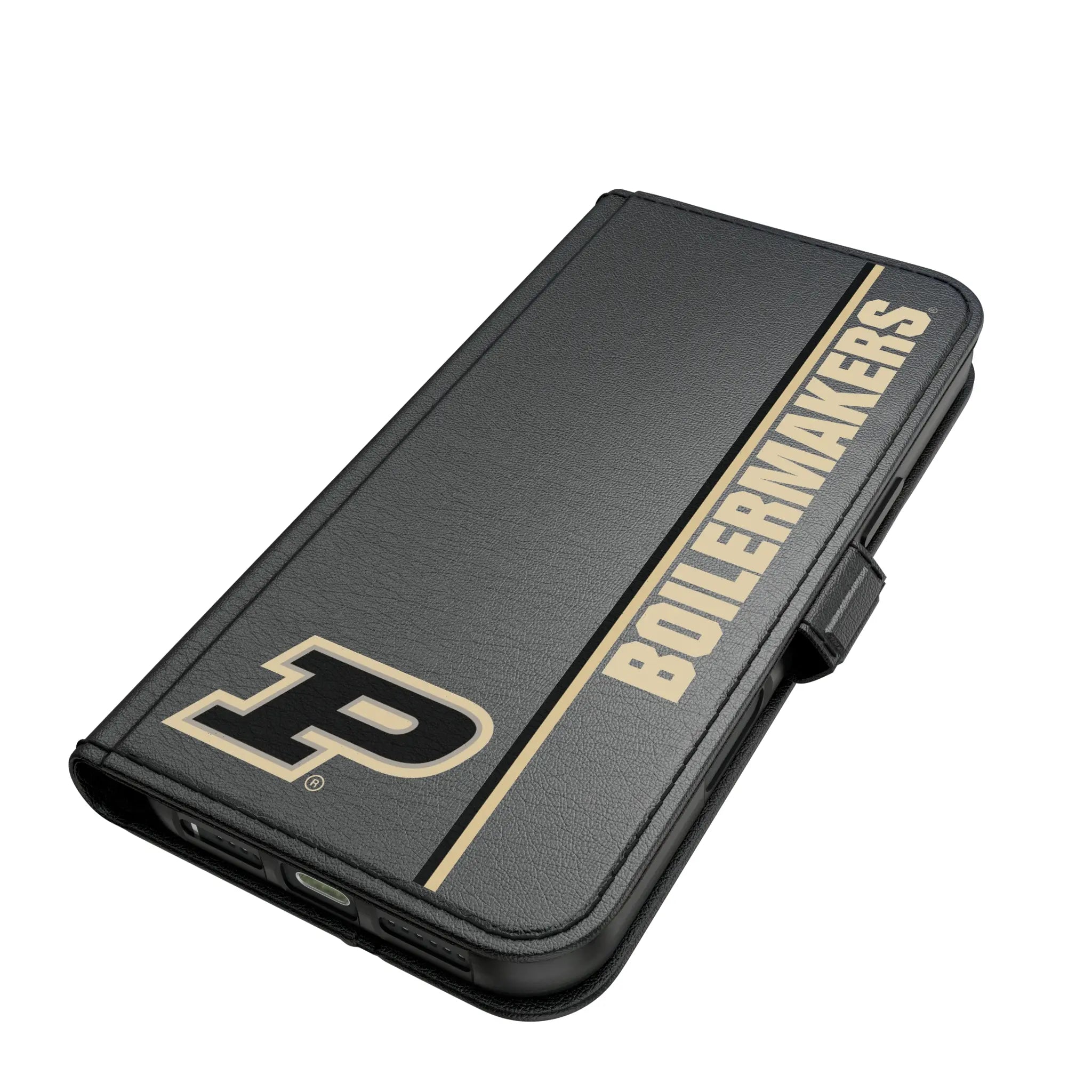 Purdue University Boilermakers Sidebar iPhone Folio Phone Case for Apple iPhone#Device_iPhone 17 Pro Max
