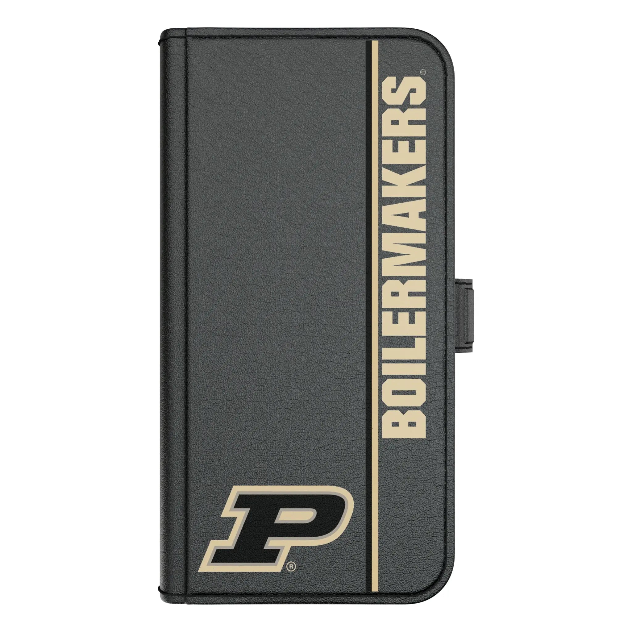 Purdue University Boilermakers Sidebar iPhone Folio Phone Case for Apple iPhone#Device_iPhone 17 Pro Max