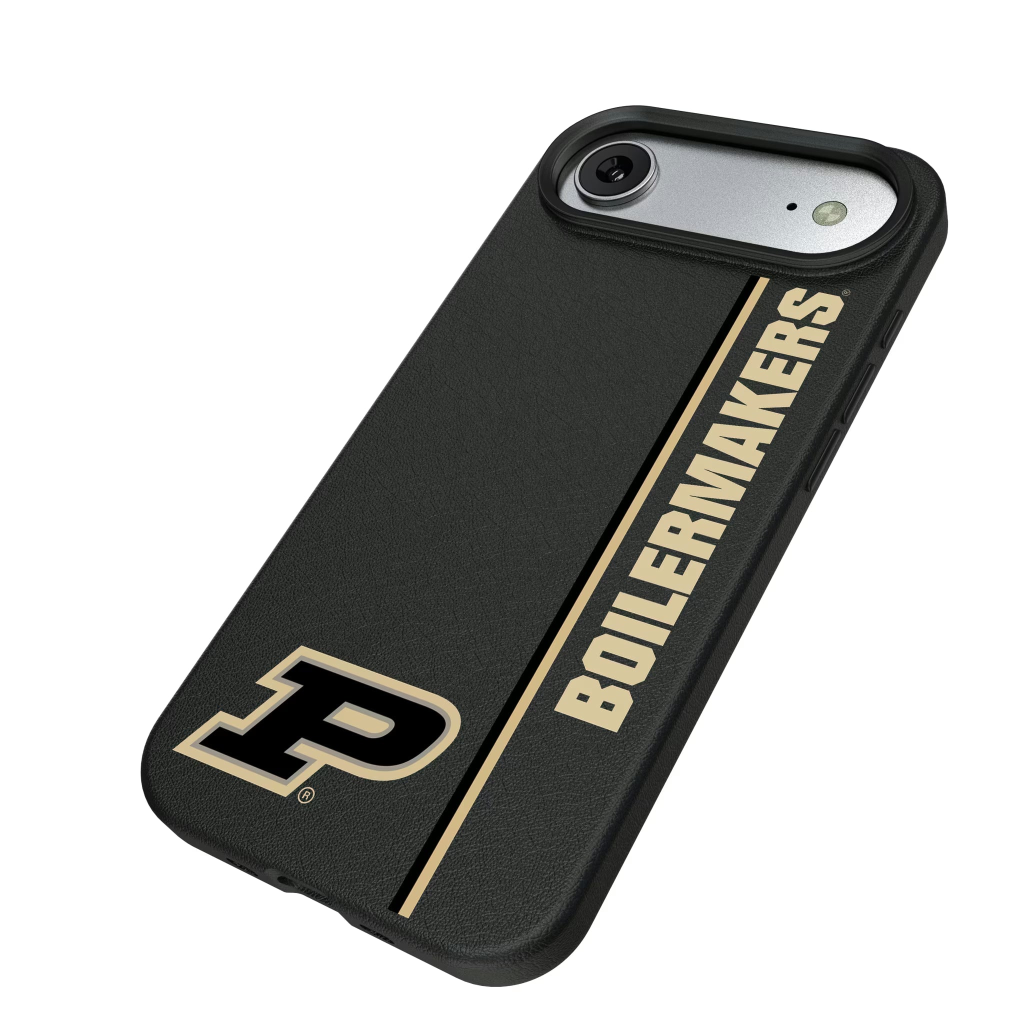 Purdue University Boilermakers Sidebar iPhone MagSafe Compatible Phone Case for Apple iPhone - Isometric View#Device_iPhone Air