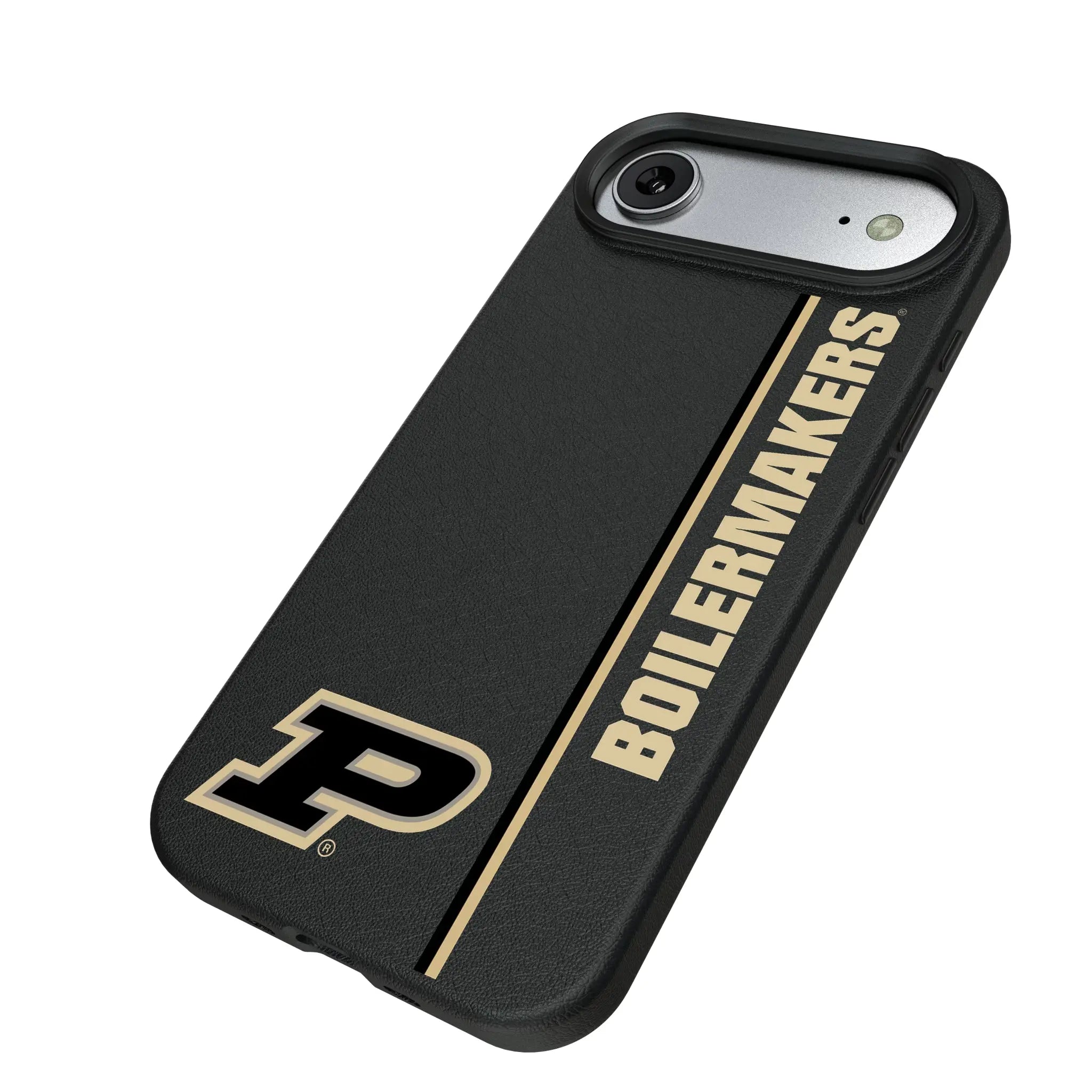 Purdue University Boilermakers Sidebar iPhone MagSafe Compatible Phone Case for Apple iPhone - Isometric View#Device_iPhone Air